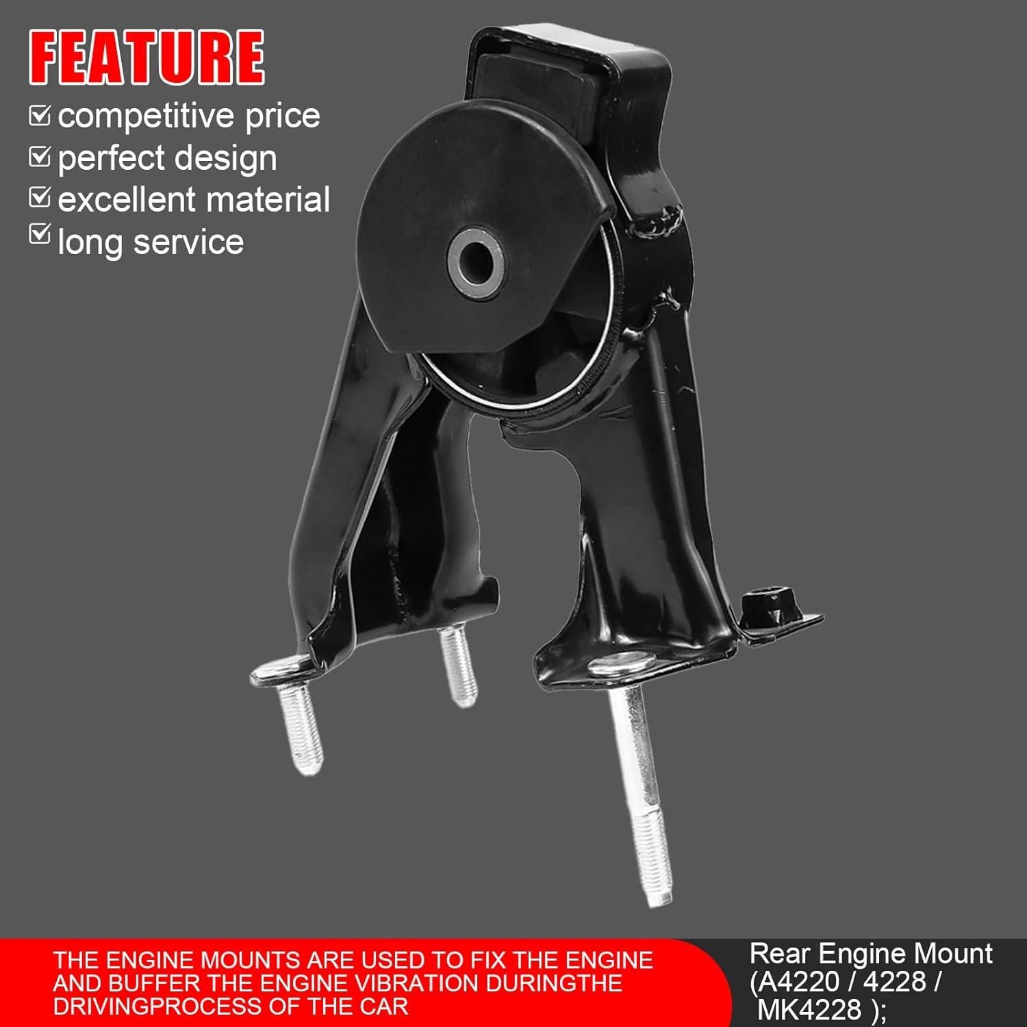 Kits de Montaje de Motor Zaygyize para Toyota Corolla 1.8L