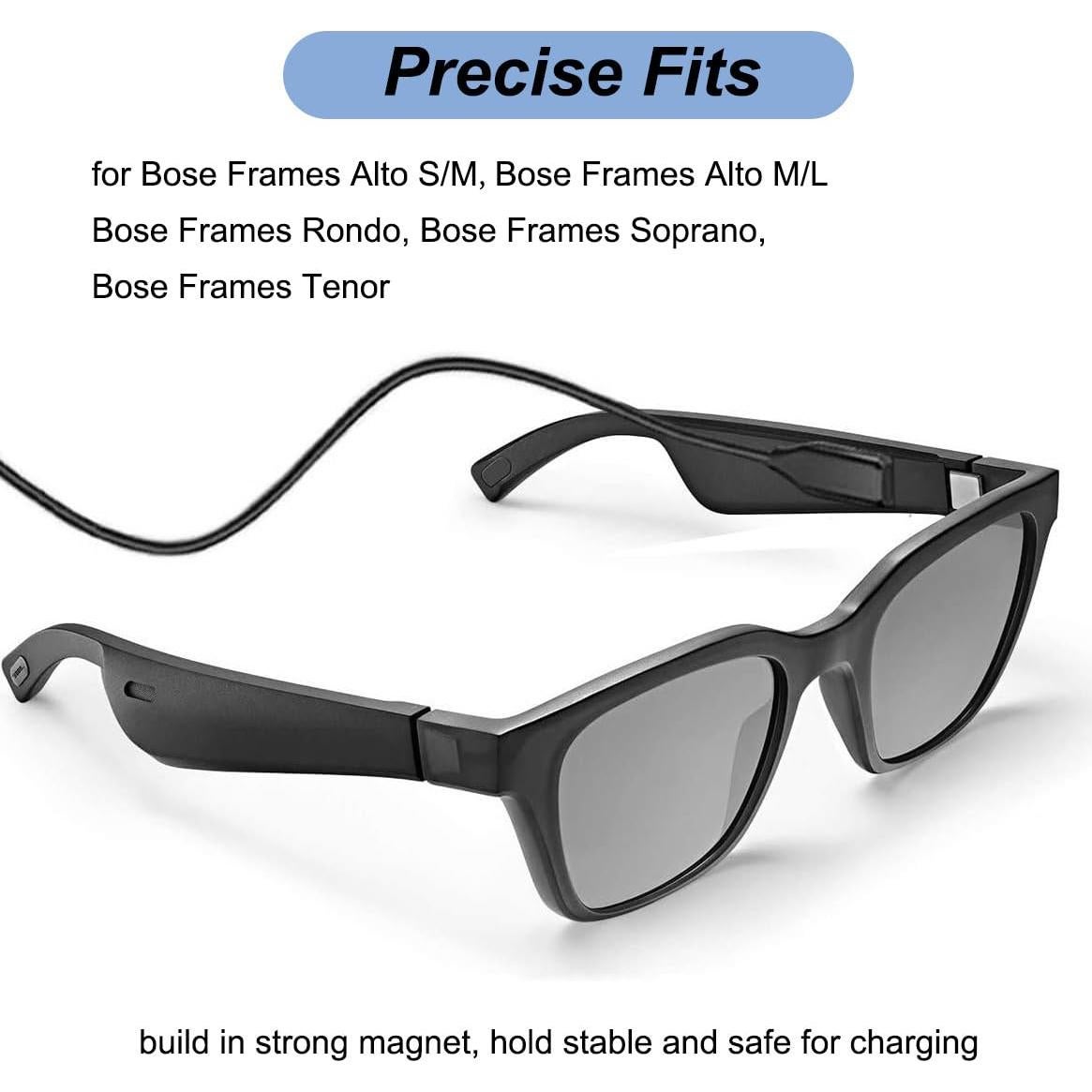 Cargador USB para gafas Bose Frames Alto/Rondo/Soprano