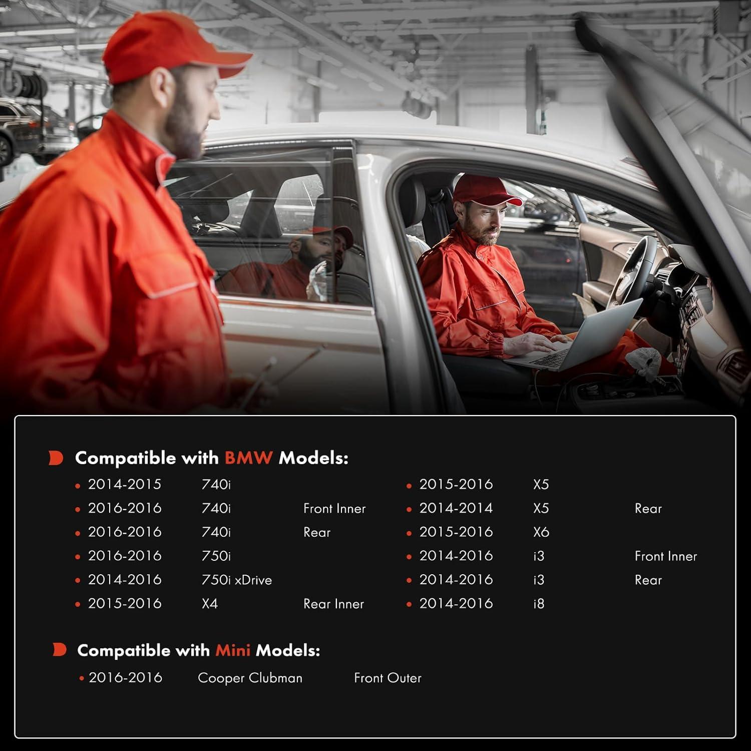 Sensor de Estacionamiento A-Premium 4-PC para BMW y Mini