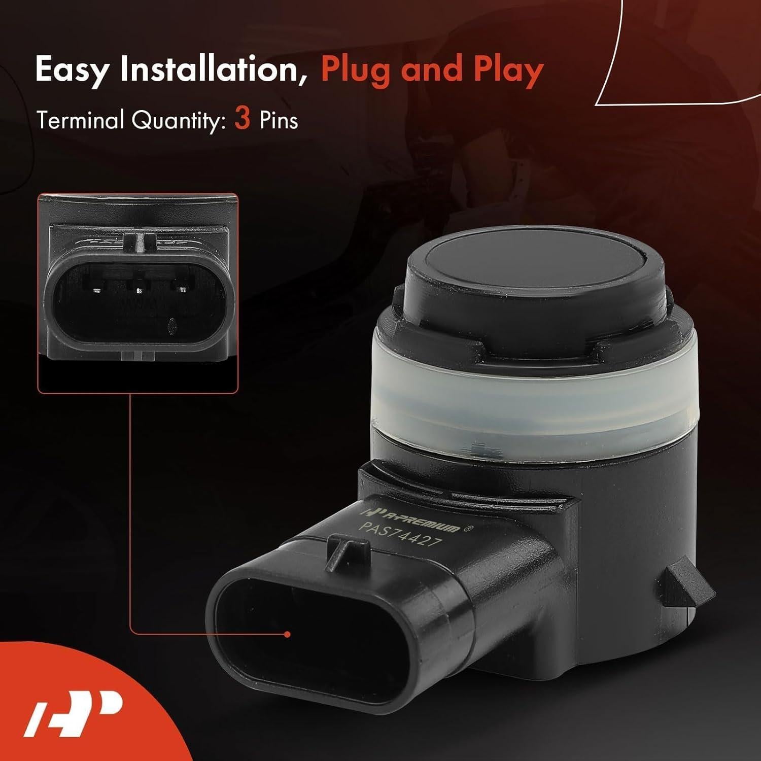 Sensor de Estacionamiento A-Premium 4-PC para BMW y Mini