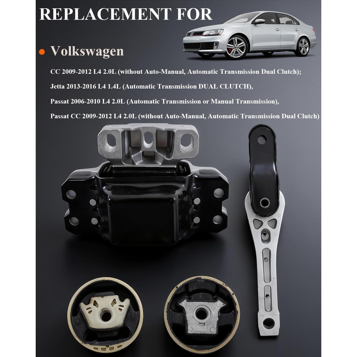 Juego de Montajes de Motor DILENBLE para Volkswagen CC 2009-2012