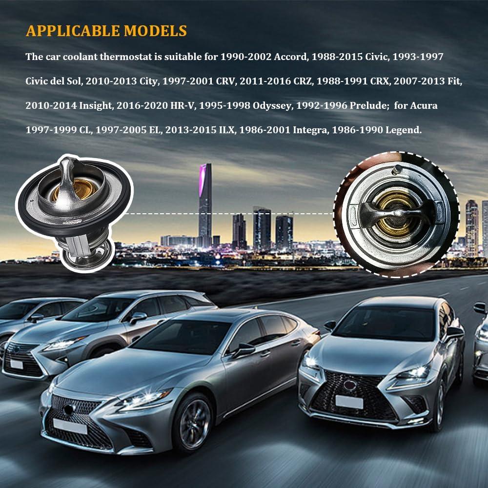 Termostato de Motor Tecledsn para Honda y Acura - Reemplazo OEM