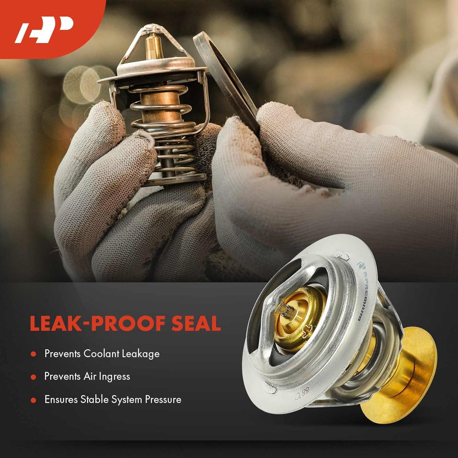 Termostato de Refrigerante A-Premium para Ford y Lincoln