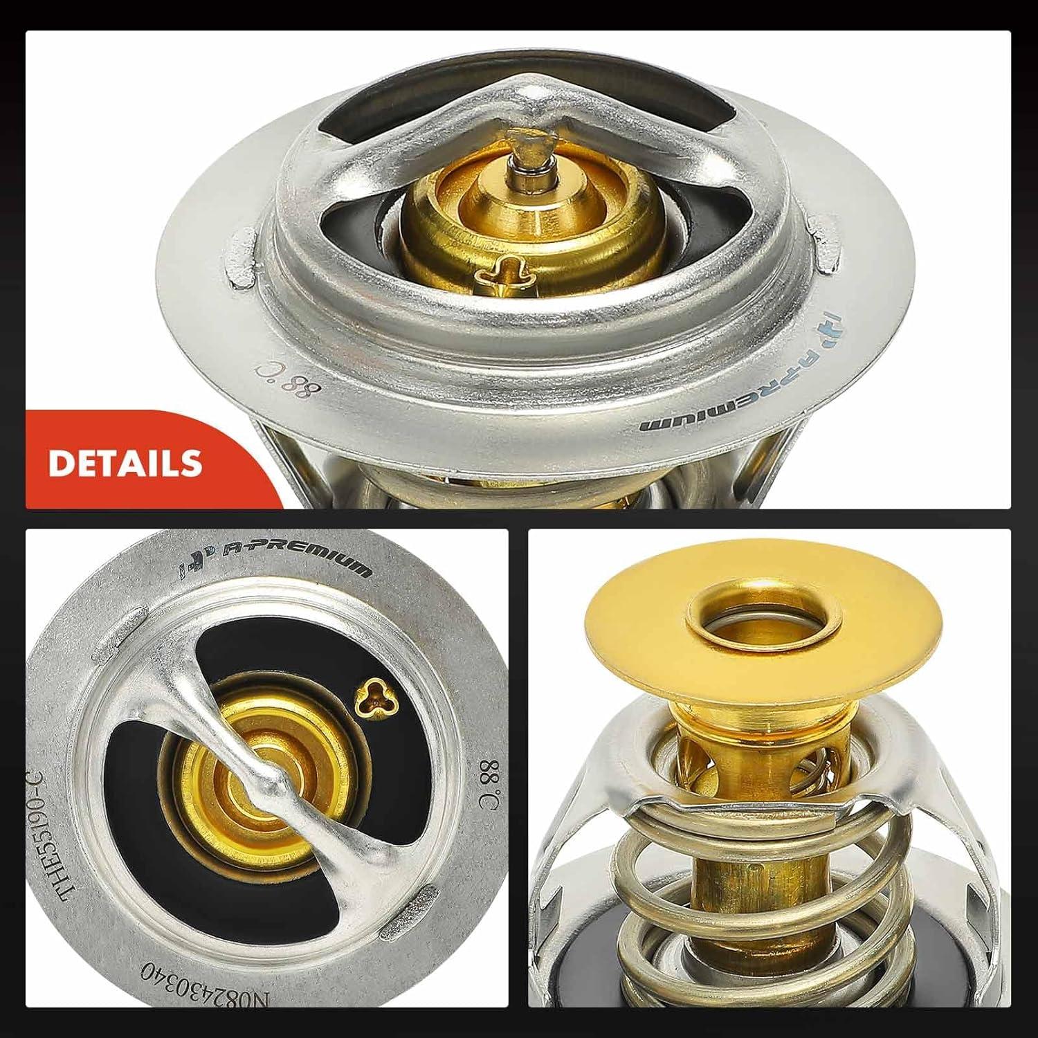 Termostato de Refrigerante A-Premium para Ford y Lincoln