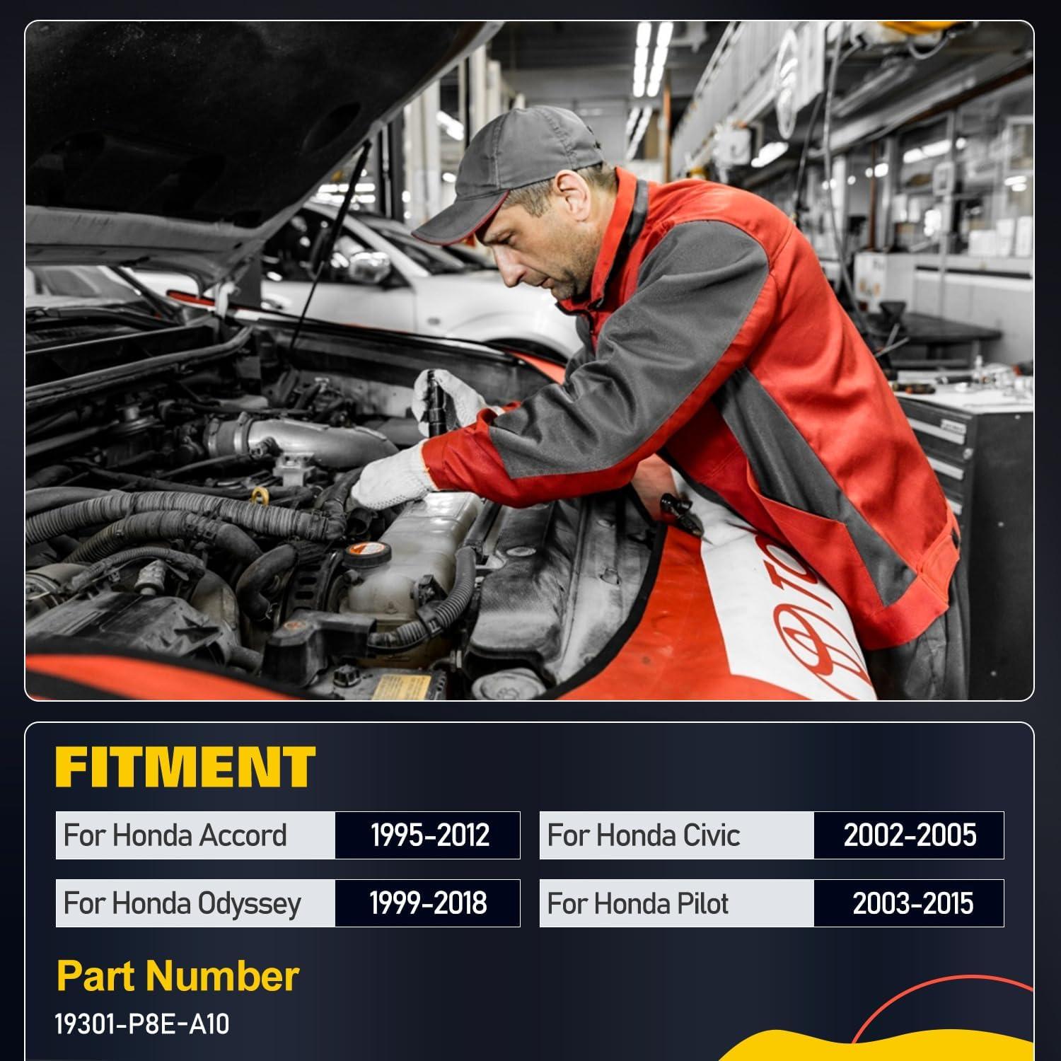 Carcasa de Termostato OCPTY para Honda Accord/Civic/Odyssey