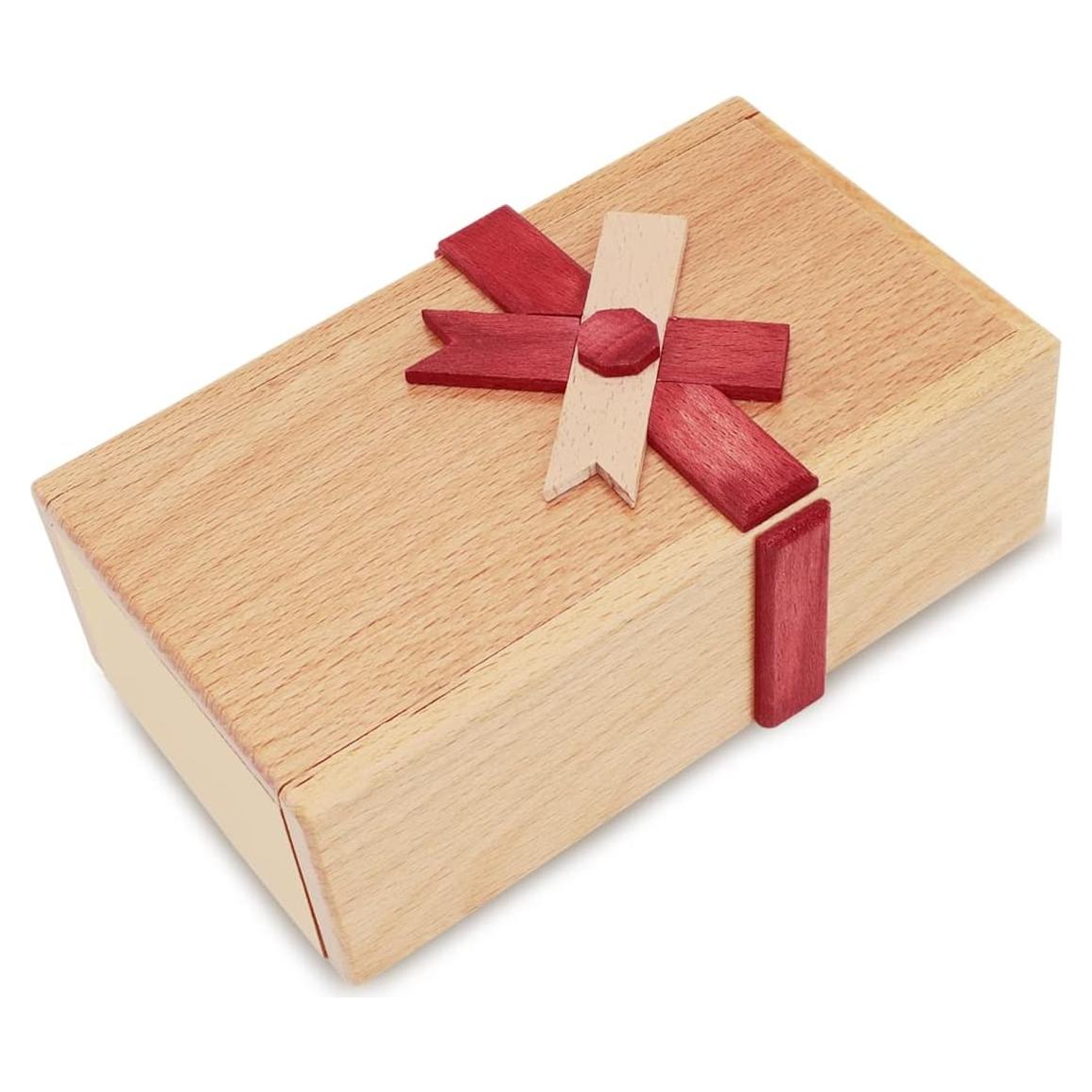 Caja de Rompecabezas Madera EEOCWF con Compartimento Secreto