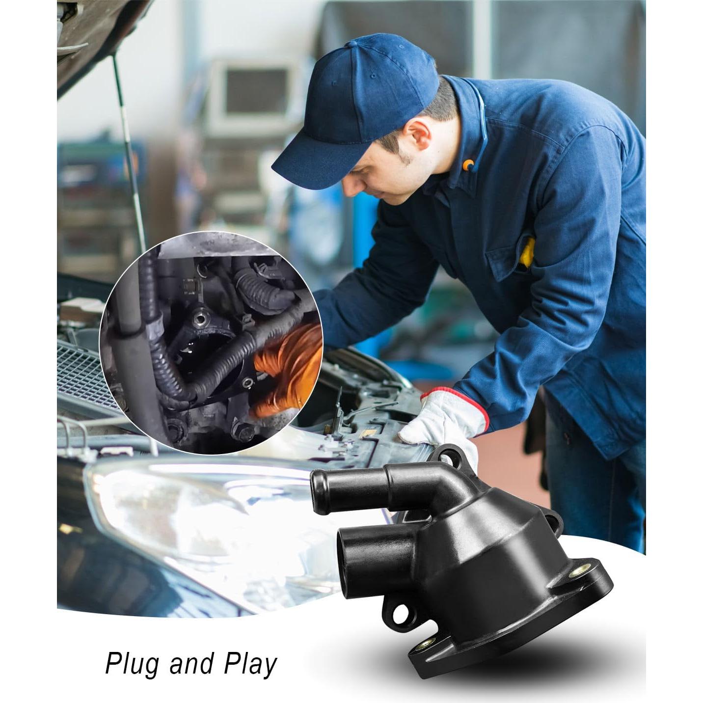 Carcasa Termostato Honda Element Accord CR-V Civic 2.4L 2.0L