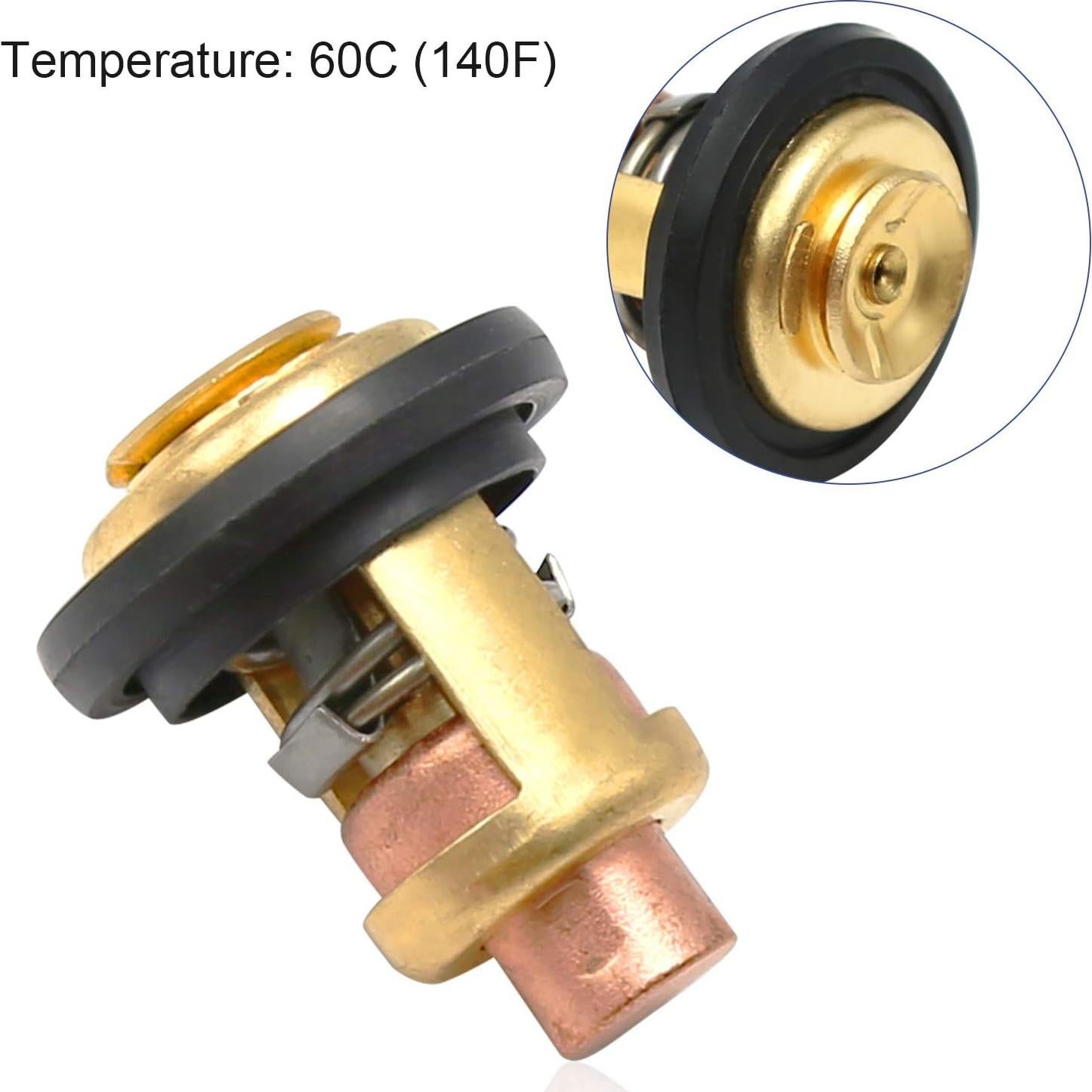 Termostato de fueraborda Hoypeyfiy 19300-ZW9-003 para Honda Marine