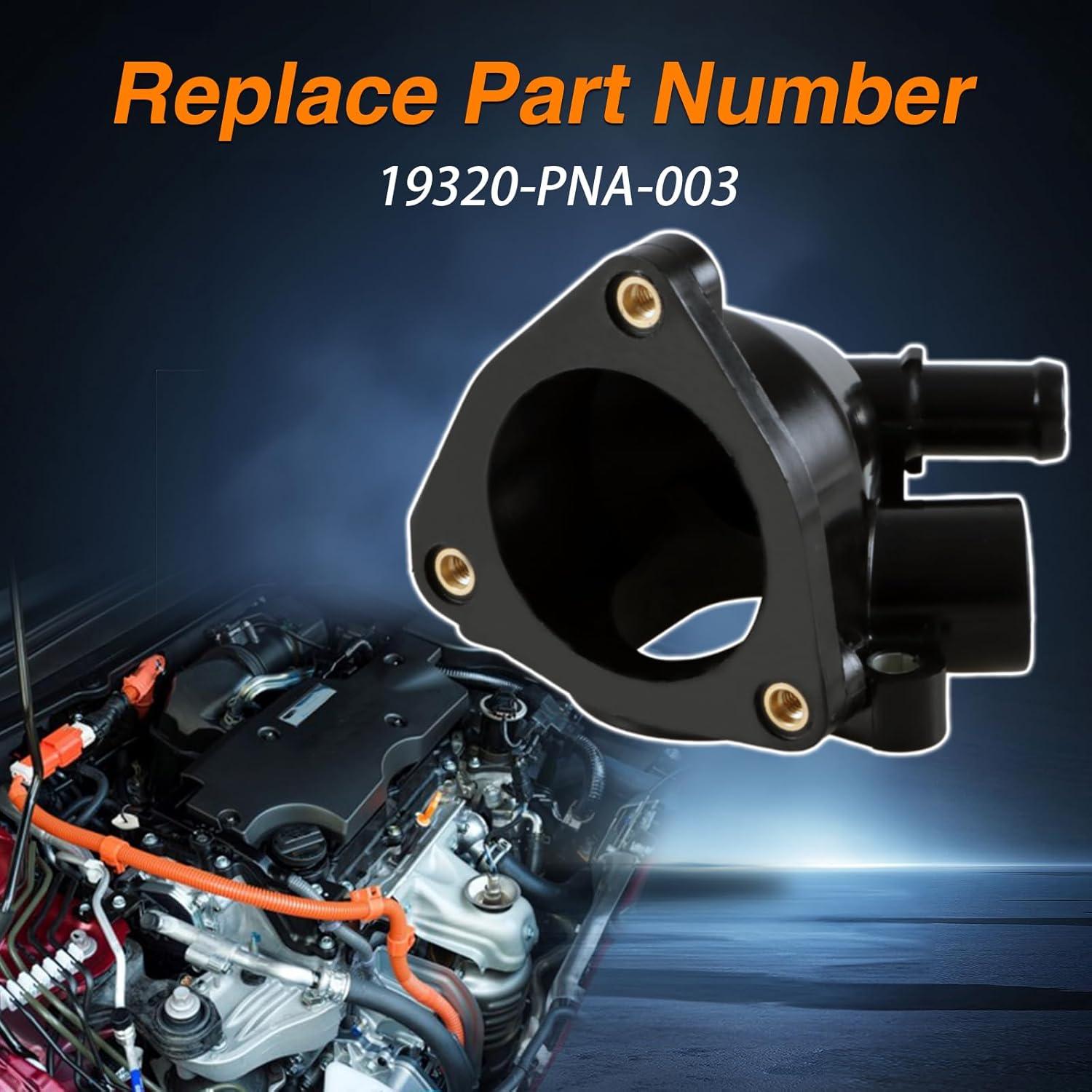 Carcasa del termostato FUSCH con sello para Honda y Acura