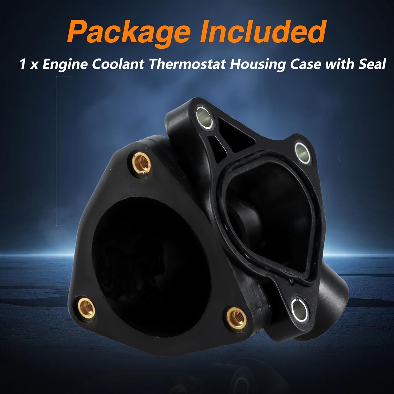 Carcasa del termostato FUSCH con sello para Honda y Acura