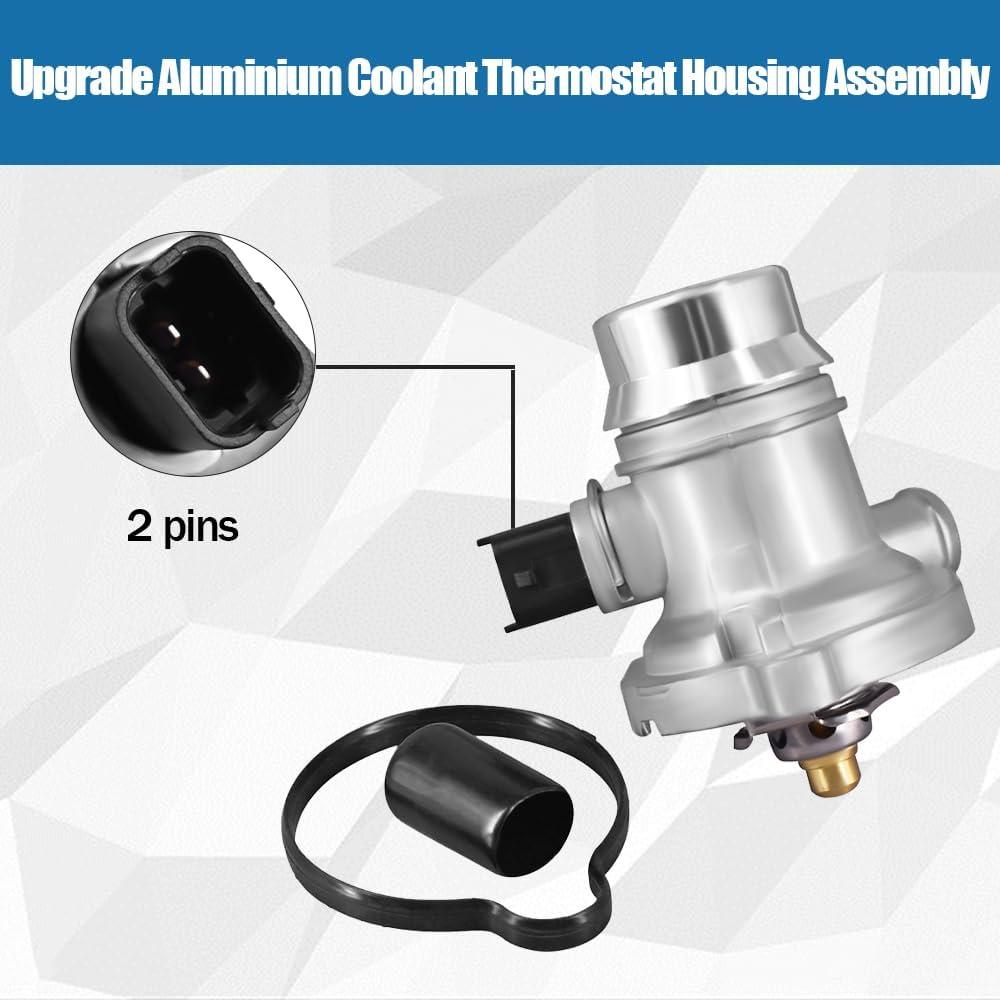 Carcasa de Termostato de Refrigerante Automkt Mejorada 320g