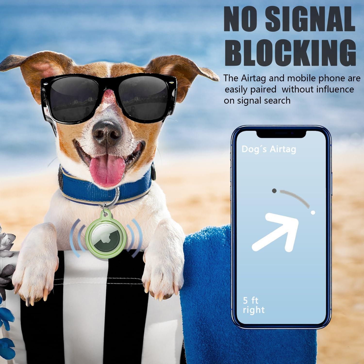 Paquete de 4 Soportes Galafoki para Apple AirTag - Impermeables