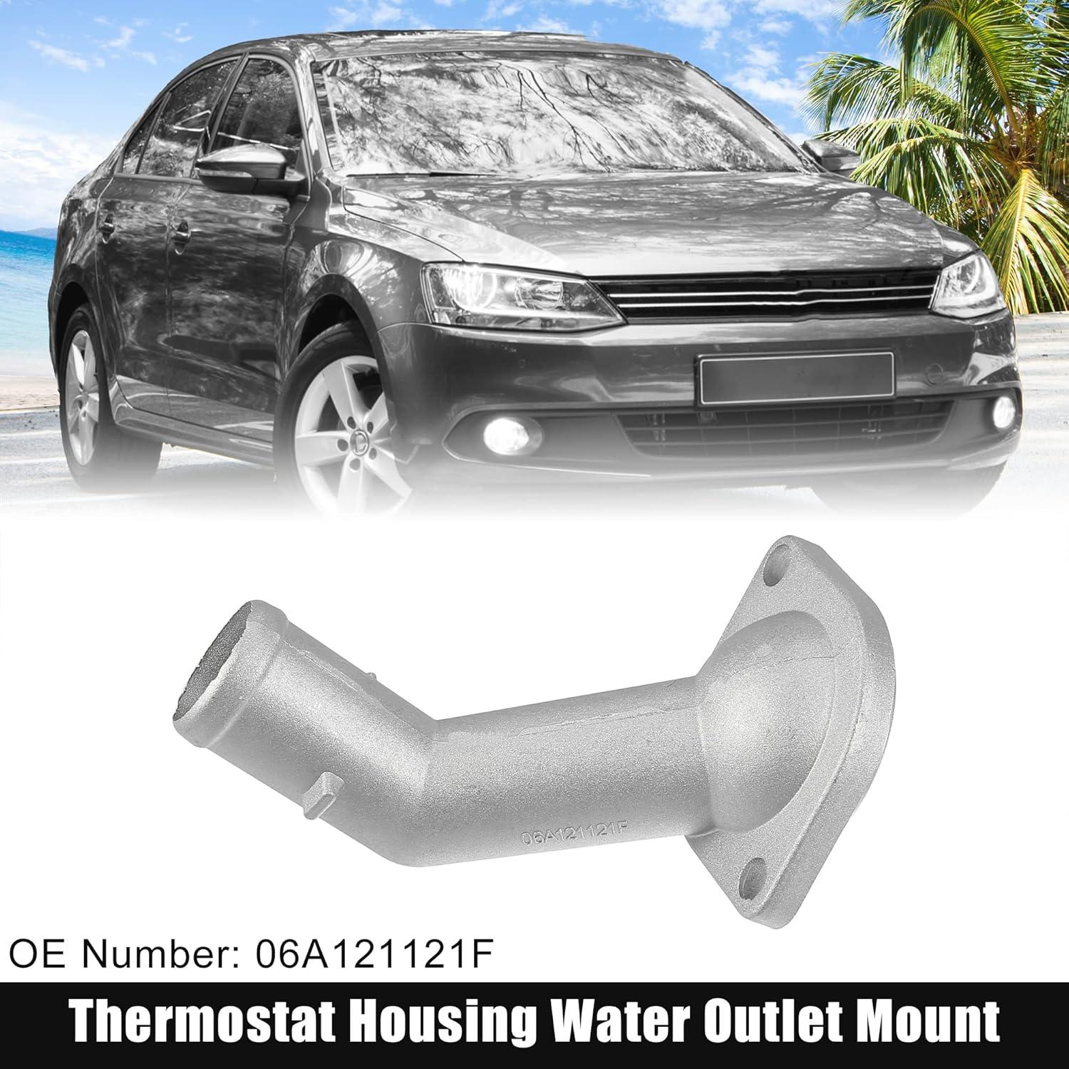 Carcasa de Termostato Metal X AUTOHAUX para Volkswagen Jetta 1999-2011/2014-2017