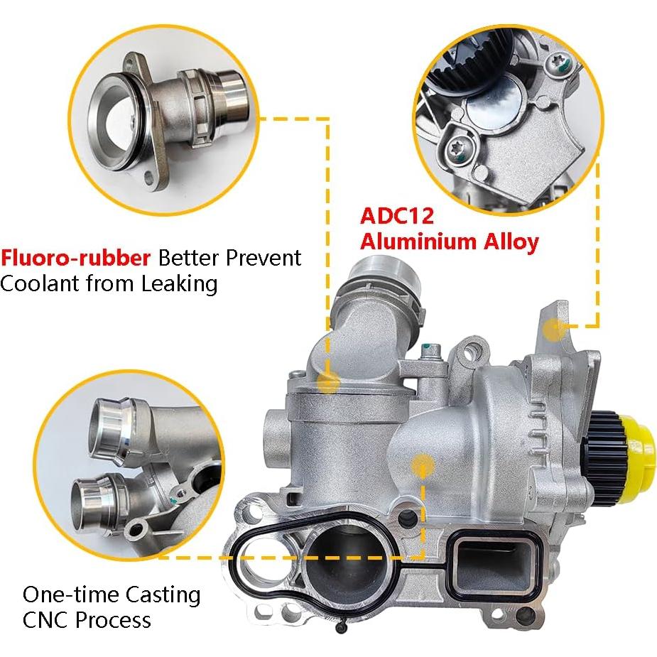 Bomba de Agua con Termostato LLNSEAUTO para VW/Audi