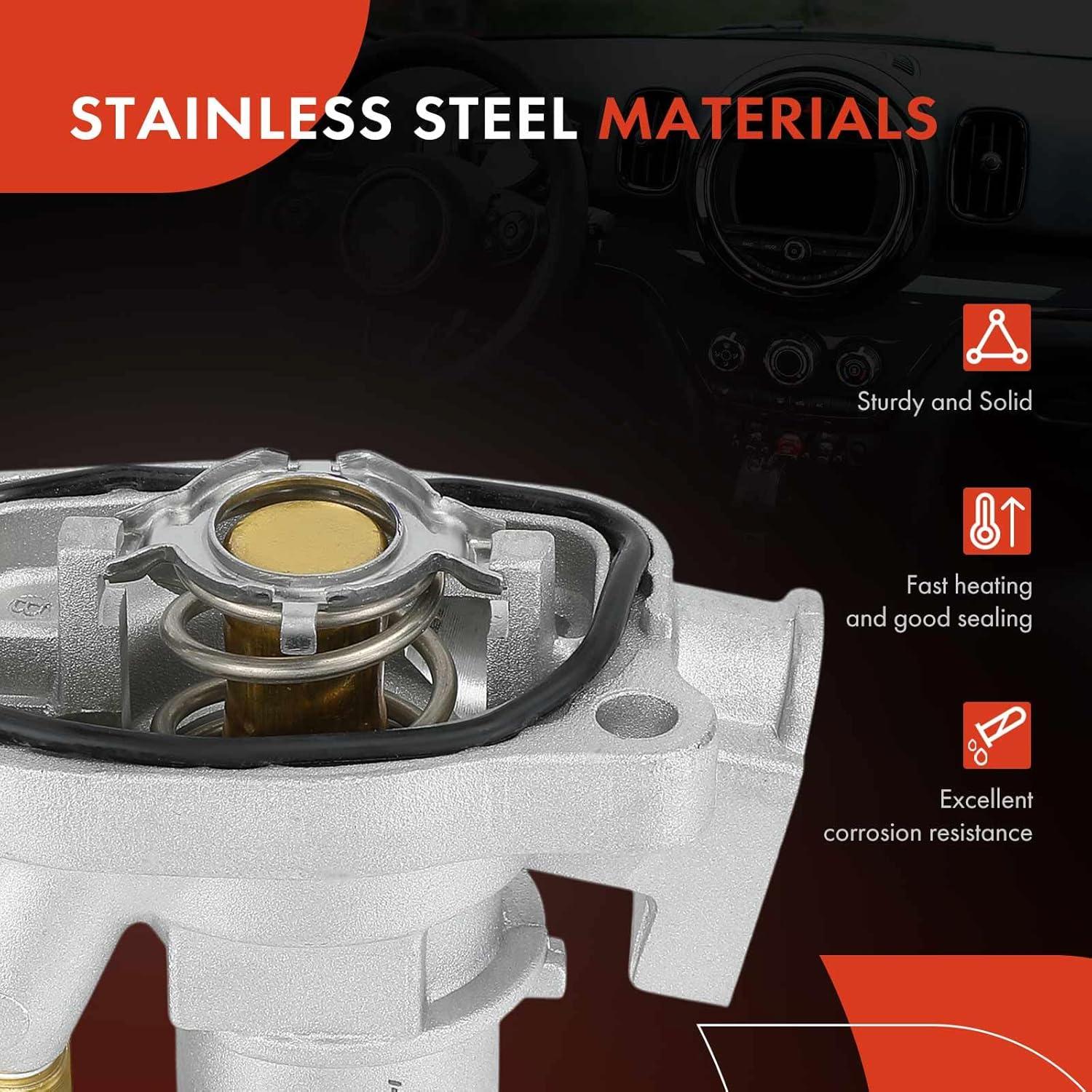 Conjunto Carcasa Termostato A-Premium para Dodge y Fiat 1.4L