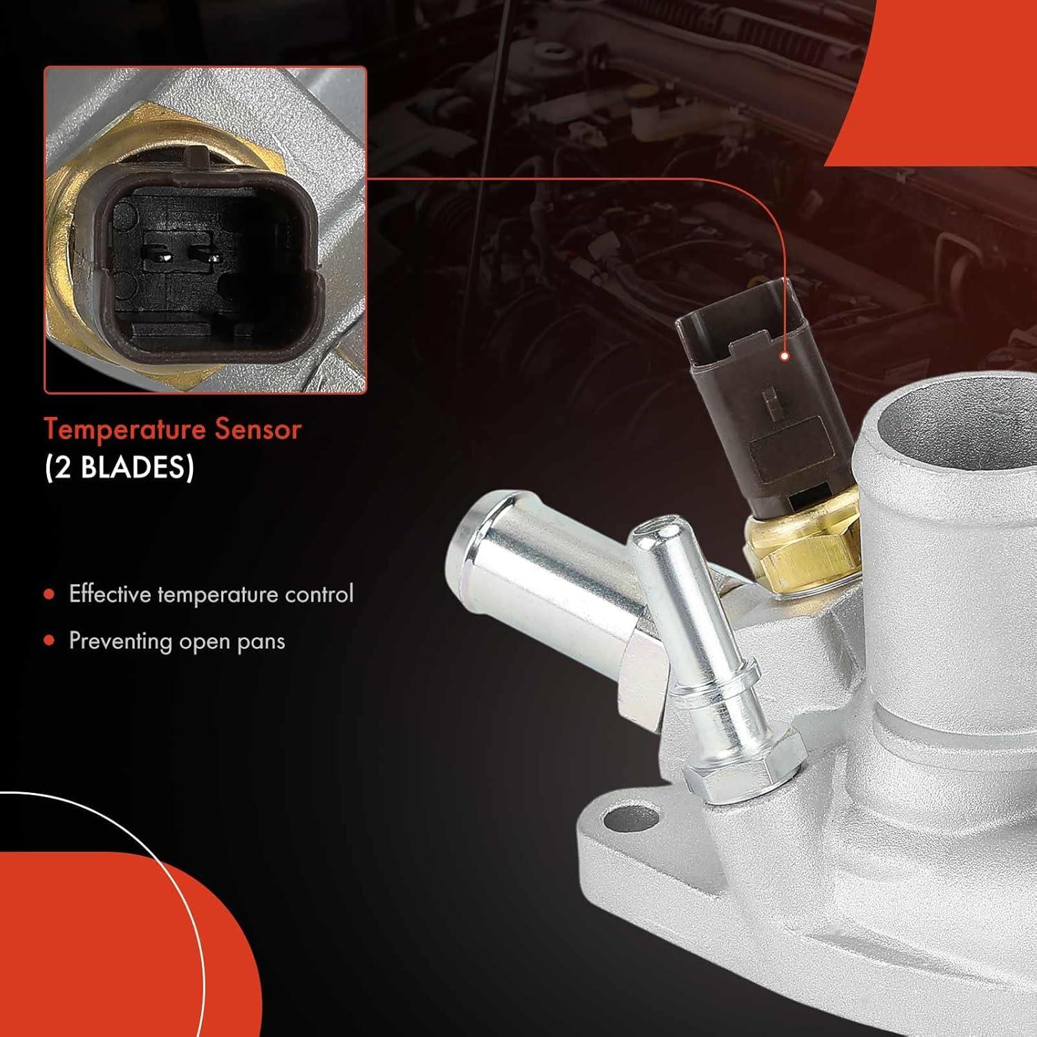 Conjunto Carcasa Termostato A-Premium para Dodge y Fiat 1.4L