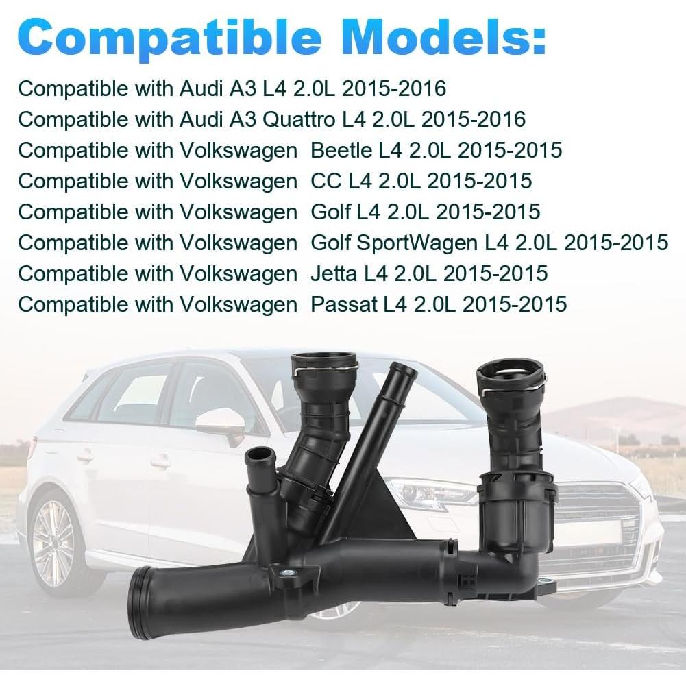Carcasa Termostato Refrigerante Motor WMPHE Audi A3 2015-2016