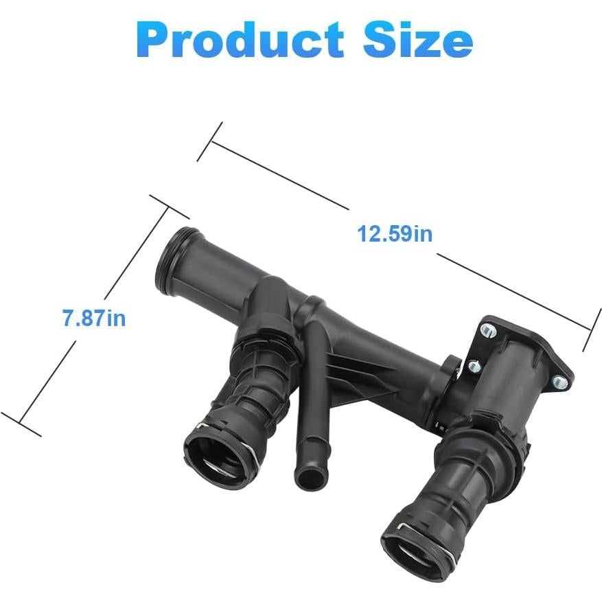 Carcasa Termostato Refrigerante Motor WMPHE Audi A3 2015-2016