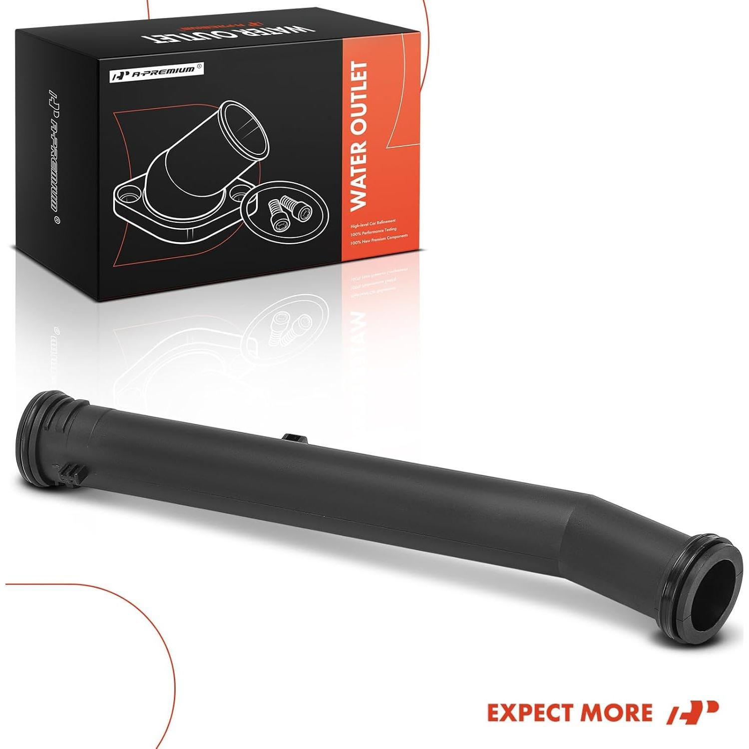 Carcasa de Termostato A-Premium para Volkswagen y Audi