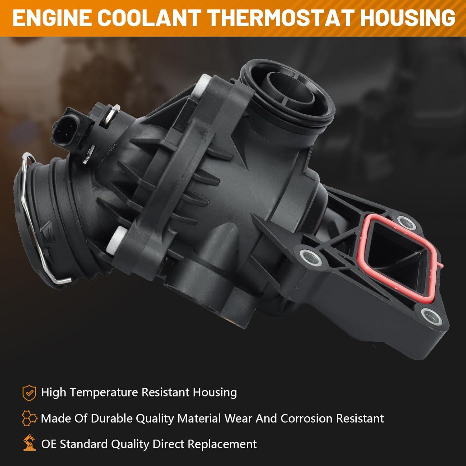 Carcasa Termostato Refrigerante BRTEC para Mercedes-Benz