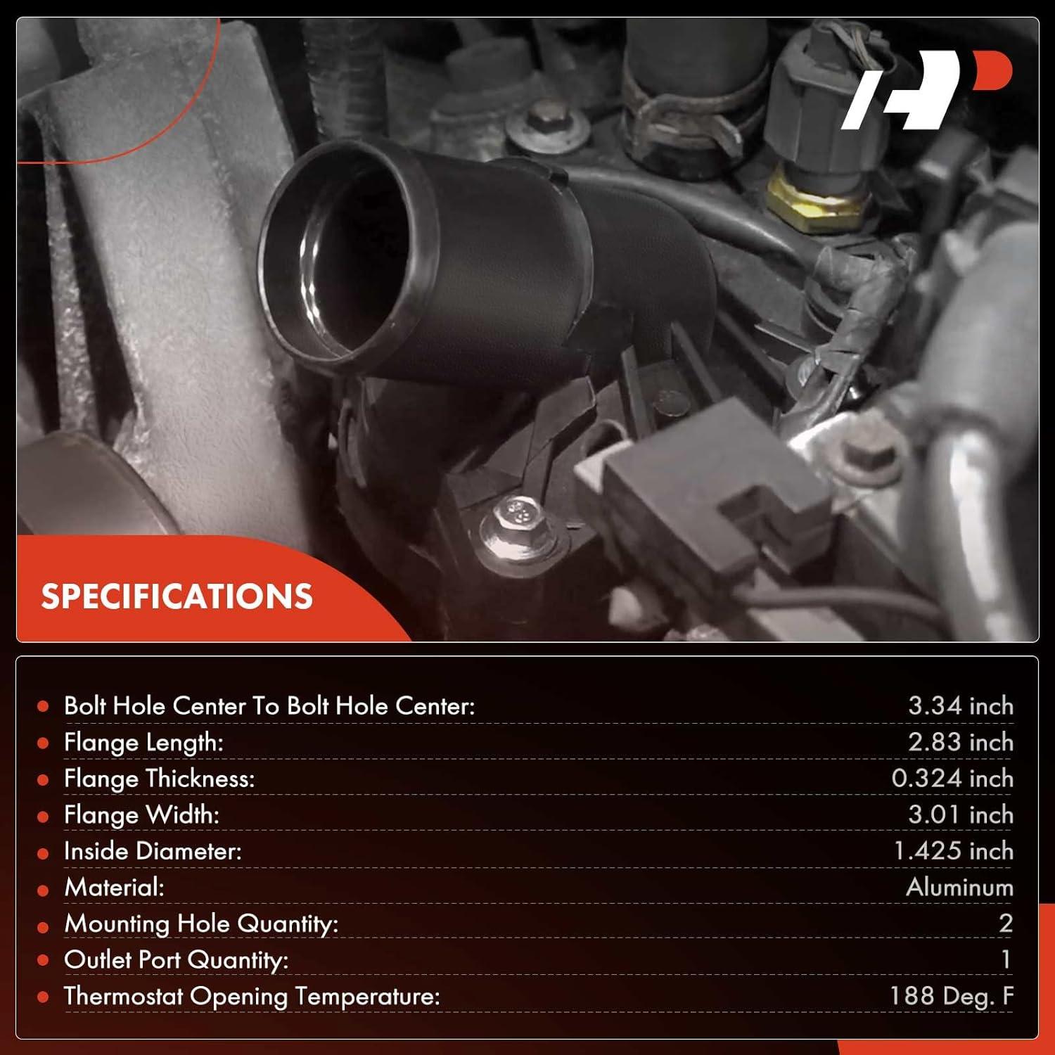 Carcasa de Termostato A-Premium para Mercedes-Benz y Chrysler