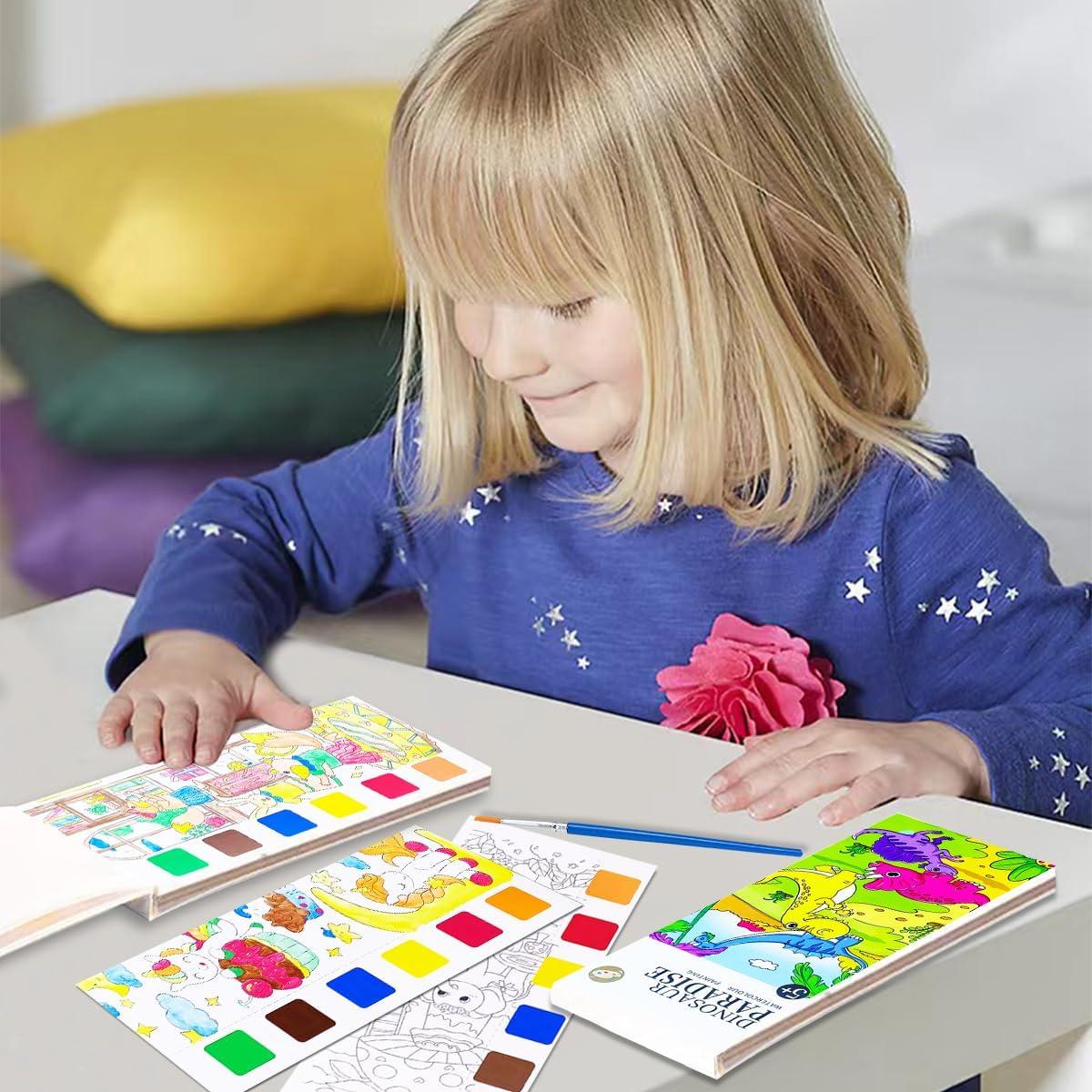 Set de Pintura Acuarela YXOTJHS para Niños 4 Piezas