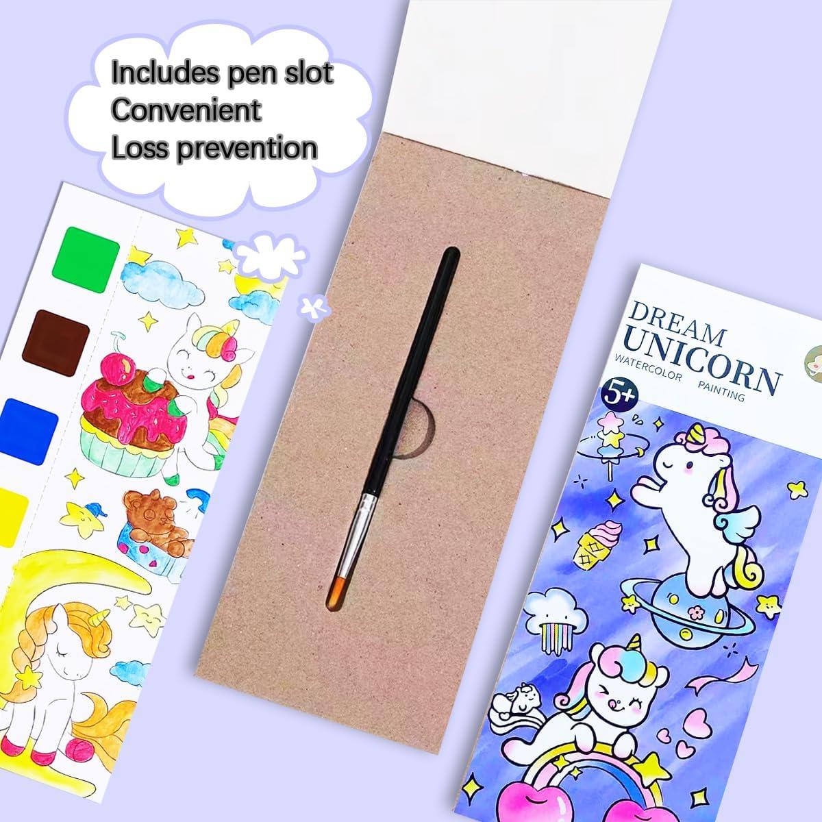 Set de Pintura Acuarela YXOTJHS para Niños 4 Piezas