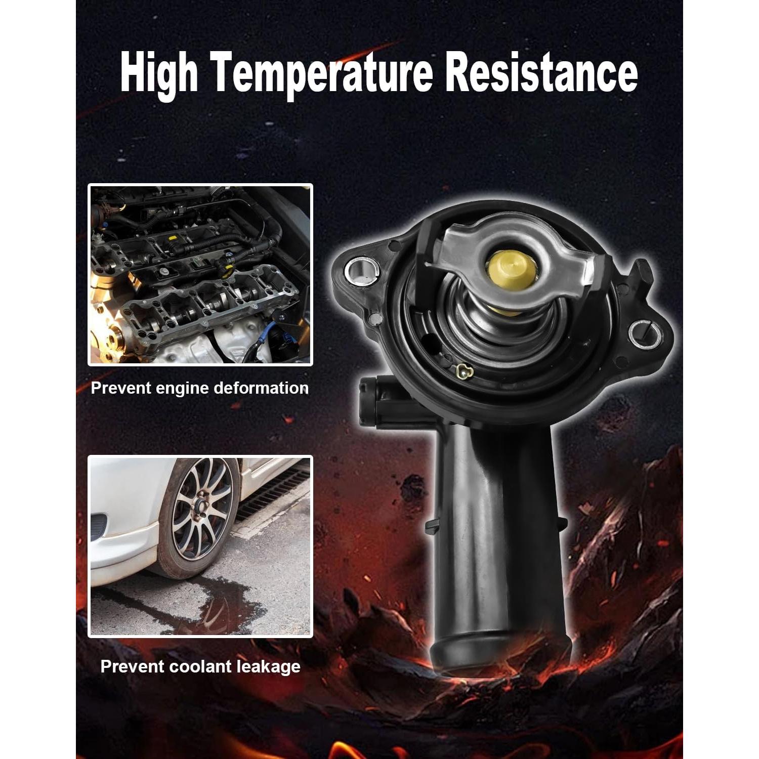 Carcasa de Termostato GUZIKO para Maserati Ghibli 2014-2021