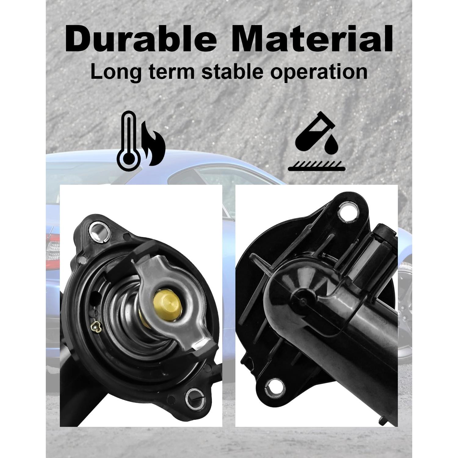 Carcasa de Termostato GUZIKO para Maserati Ghibli 2014-2021