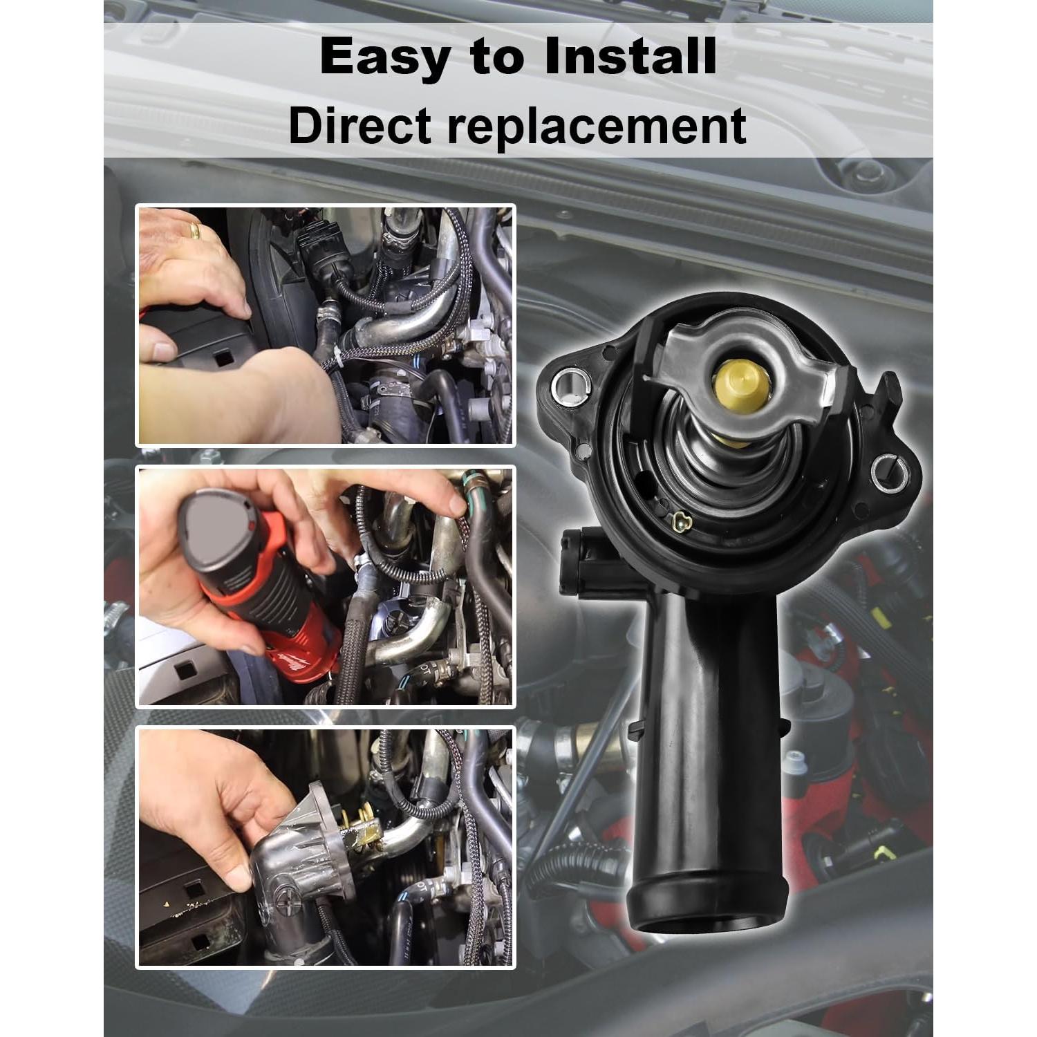 Carcasa de Termostato GUZIKO para Maserati Ghibli 2014-2021