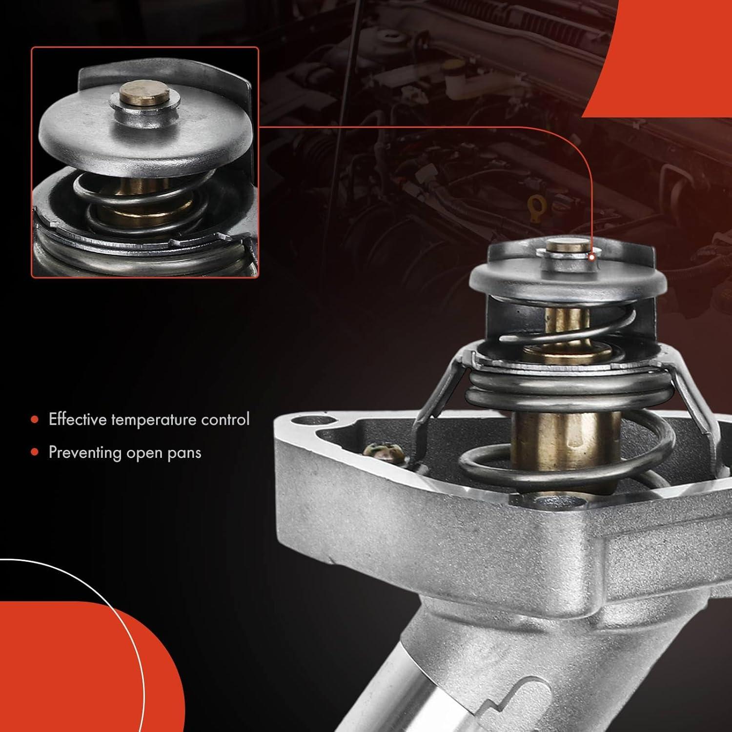 Conjunto Carcasa Termostato A-Premium para Nissan e INFINITI