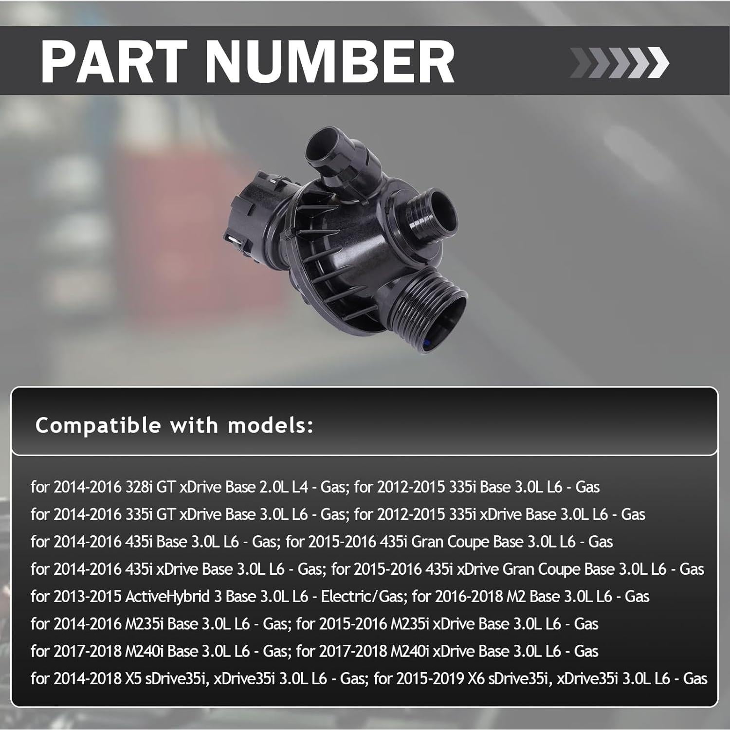 Carcasa Termostato Refrigerante Motor BMW CYEXAO 3.0L
