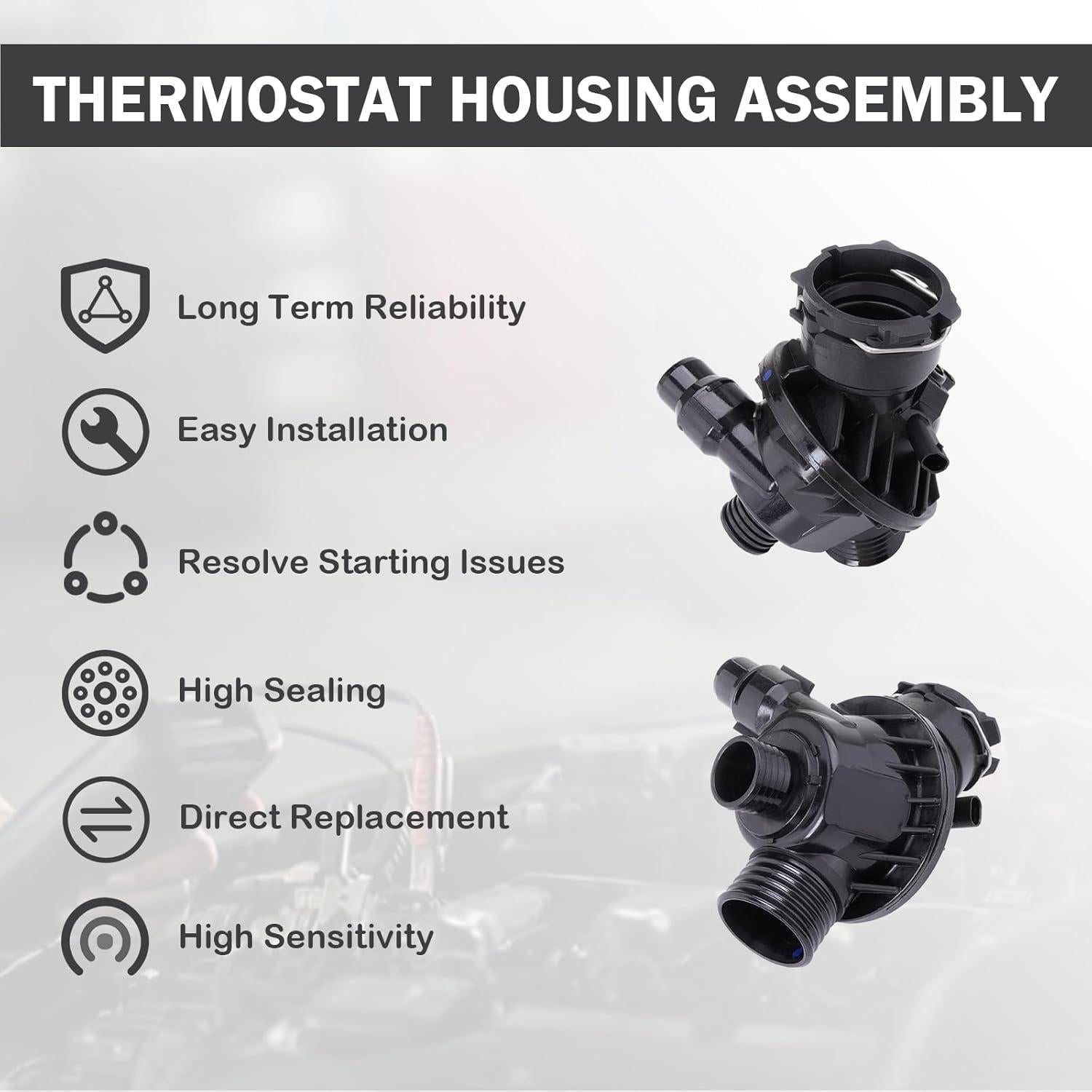 Carcasa Termostato Refrigerante Motor BMW CYEXAO 3.0L