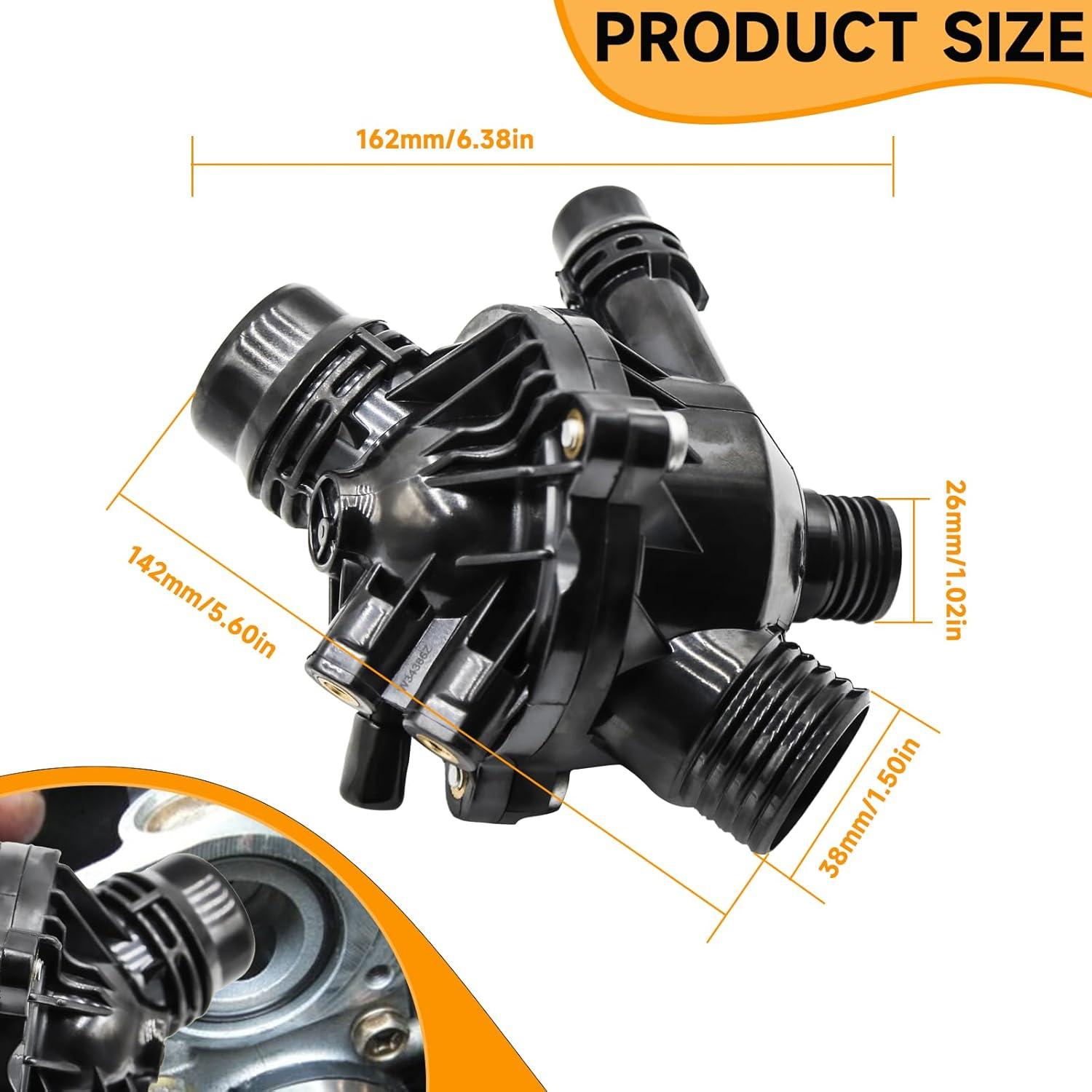 Carcasa de termostato doietc para BMW E90 E92 E60 E83 2006-2016