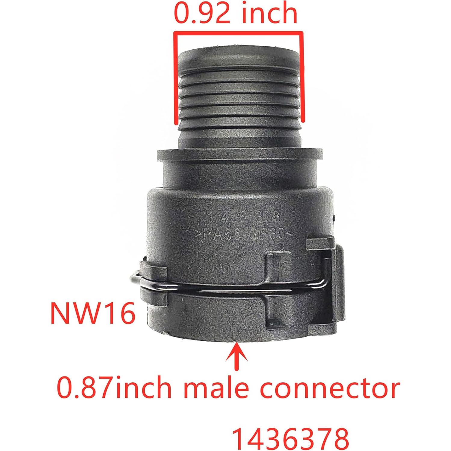 Kit Conector Mangueras Refrigerante BMW FEEDUN E90 E91 E92