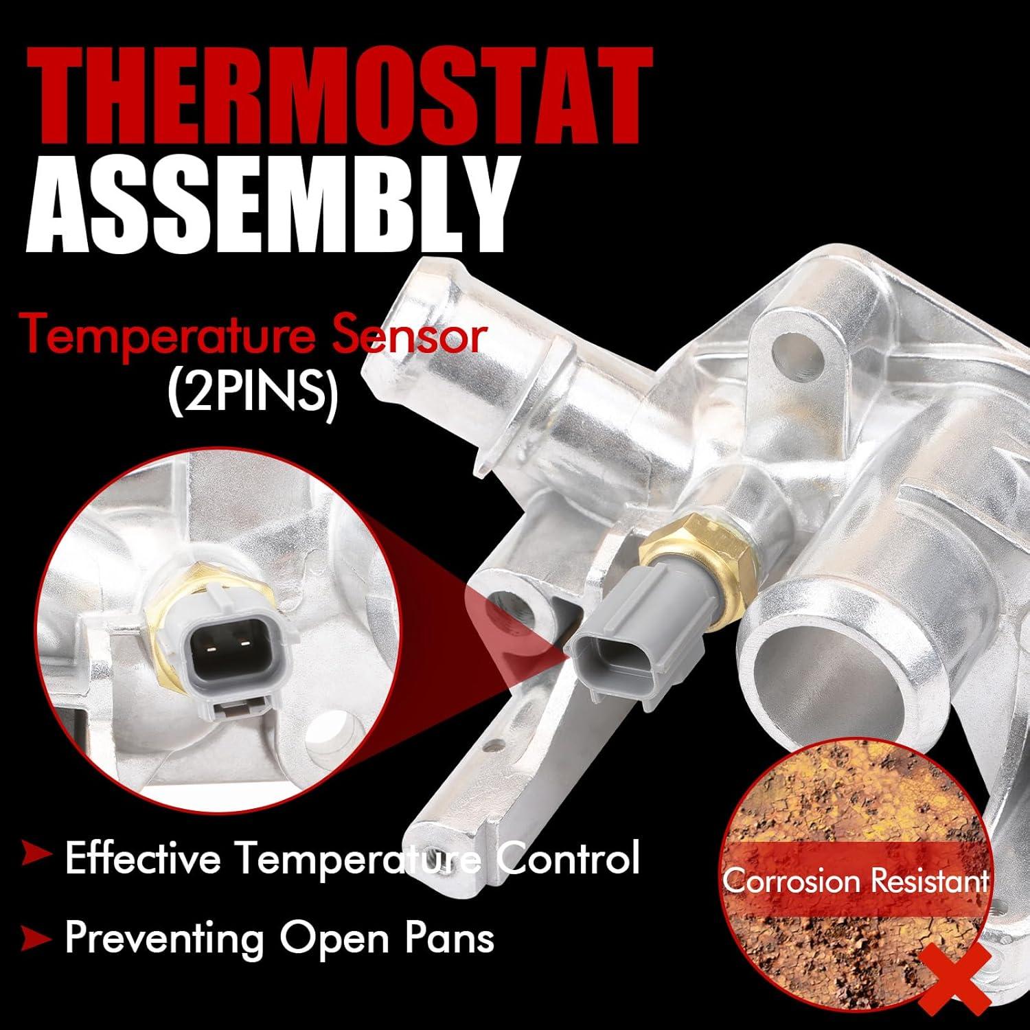 Conjunto Termostato Refrigerante MITZONE Aluminio Ford Fiesta 2011-2019