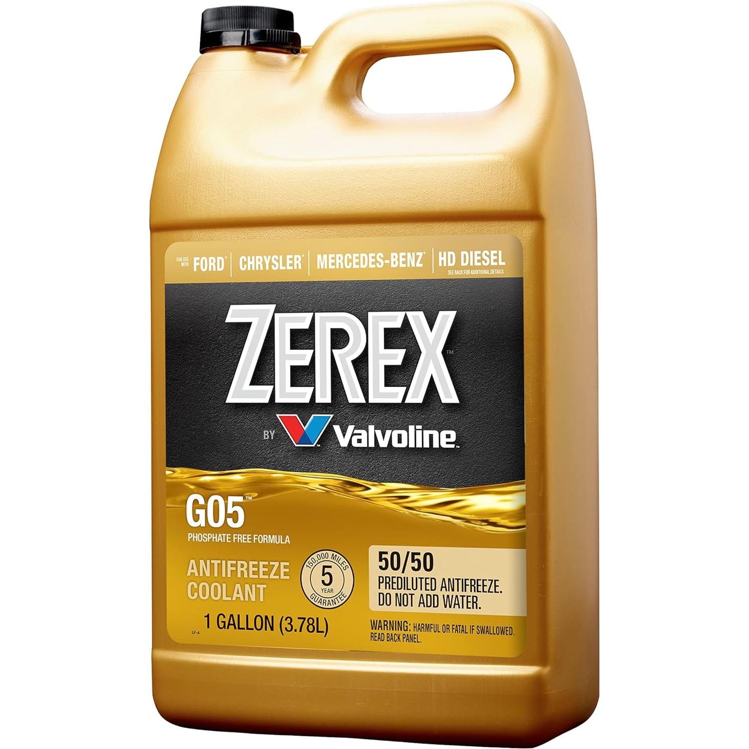 Anticongelante ZEREX G05 50/50 Listo para Usar 3.78L