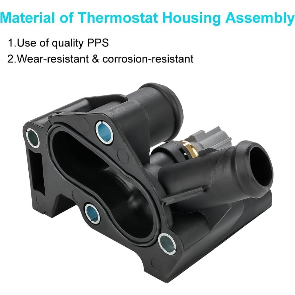 Carcasa Termostato Refrigerante Motor Ford Fiesta 1.6L 2011-2019