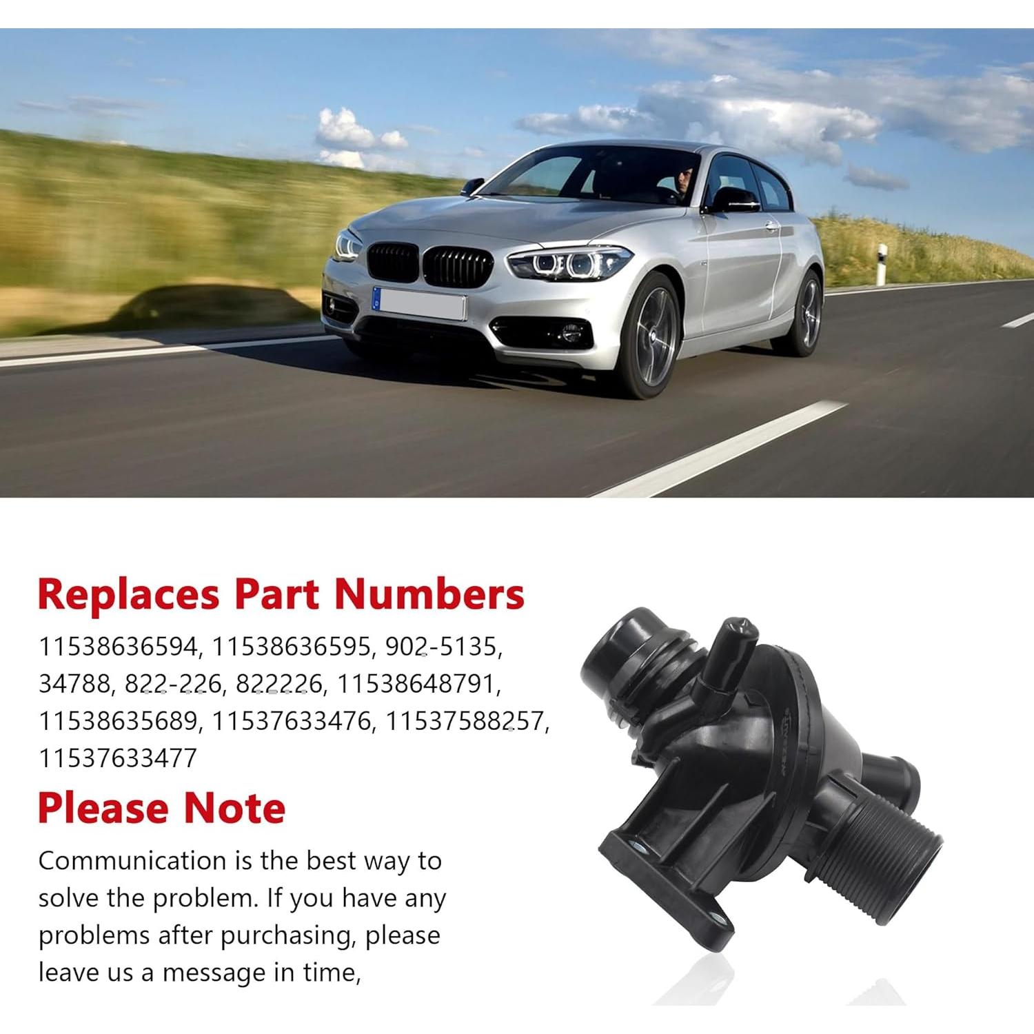 Carcasa Termostato Refrigerante Motor Effoexparts FFP020 BMW