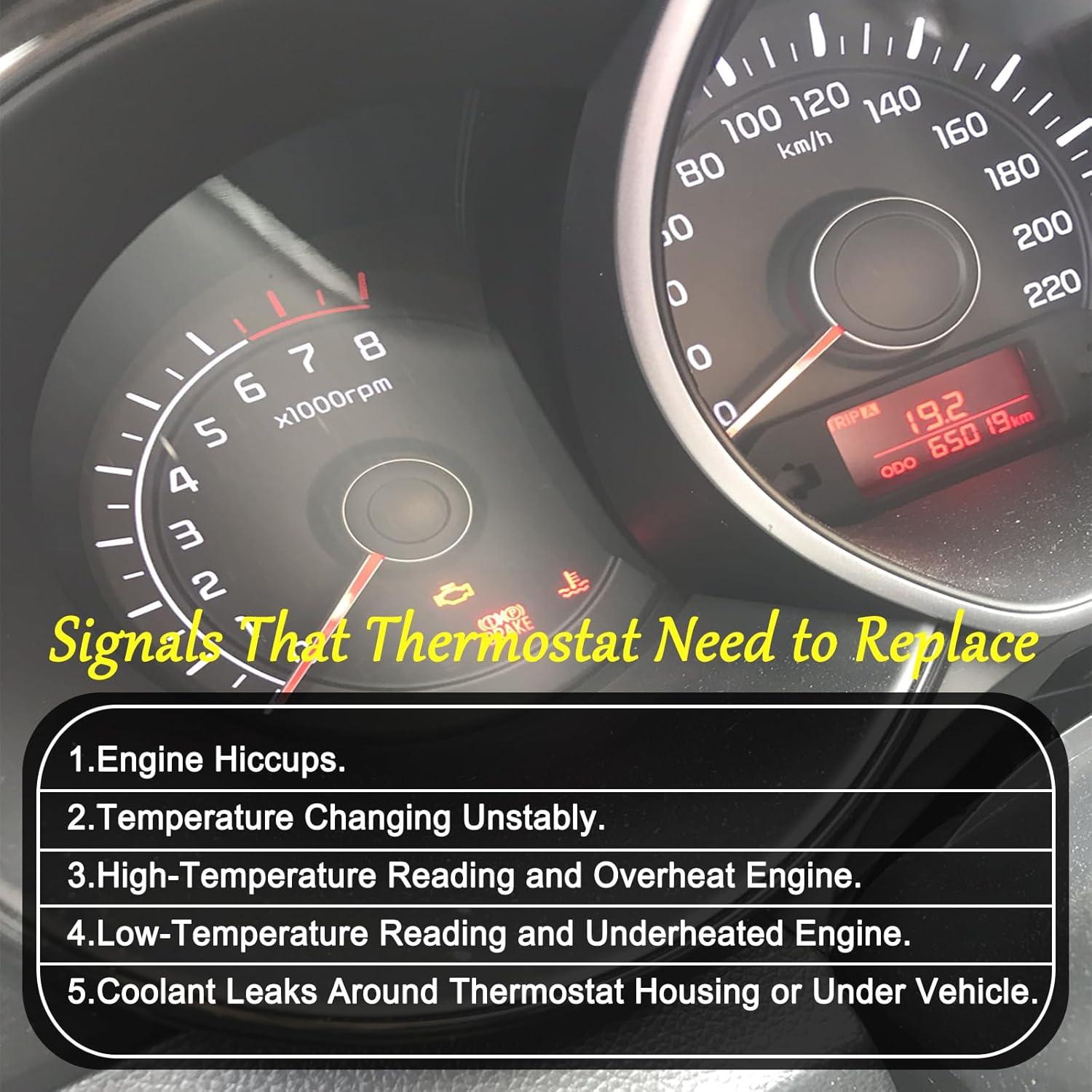 Termostato XCZBX 68174083AA Compatible Dodge Jeep Chrysler