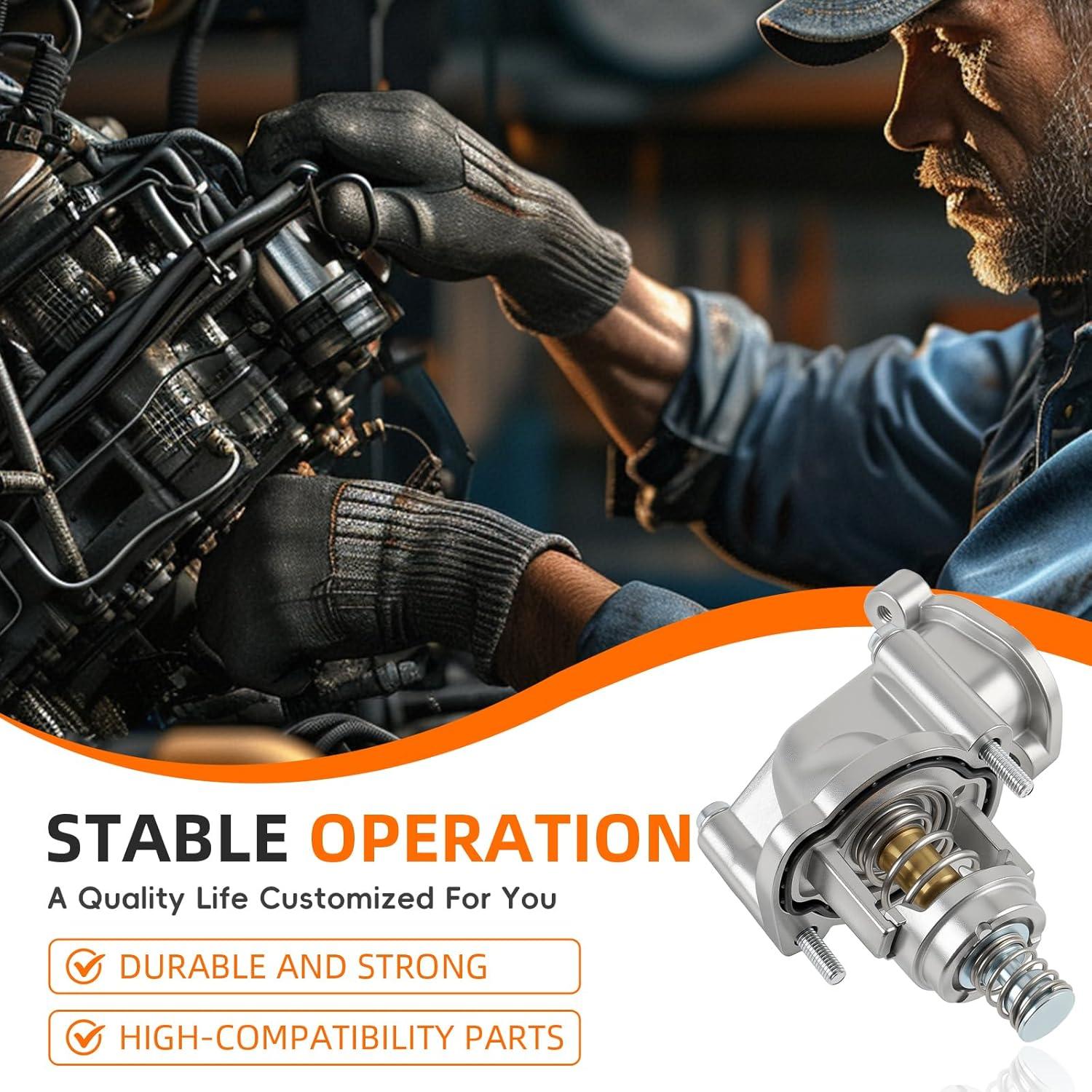 Termostato de Refrigerante GoaMotors 12678784 para Cadillac y Chevrolet