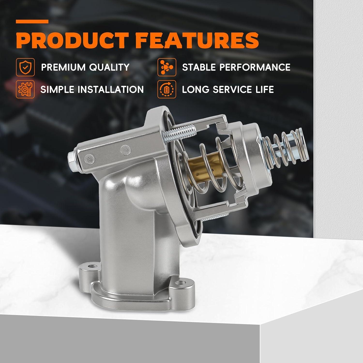 Termostato de Refrigerante GoaMotors 12678784 para Cadillac y Chevrolet