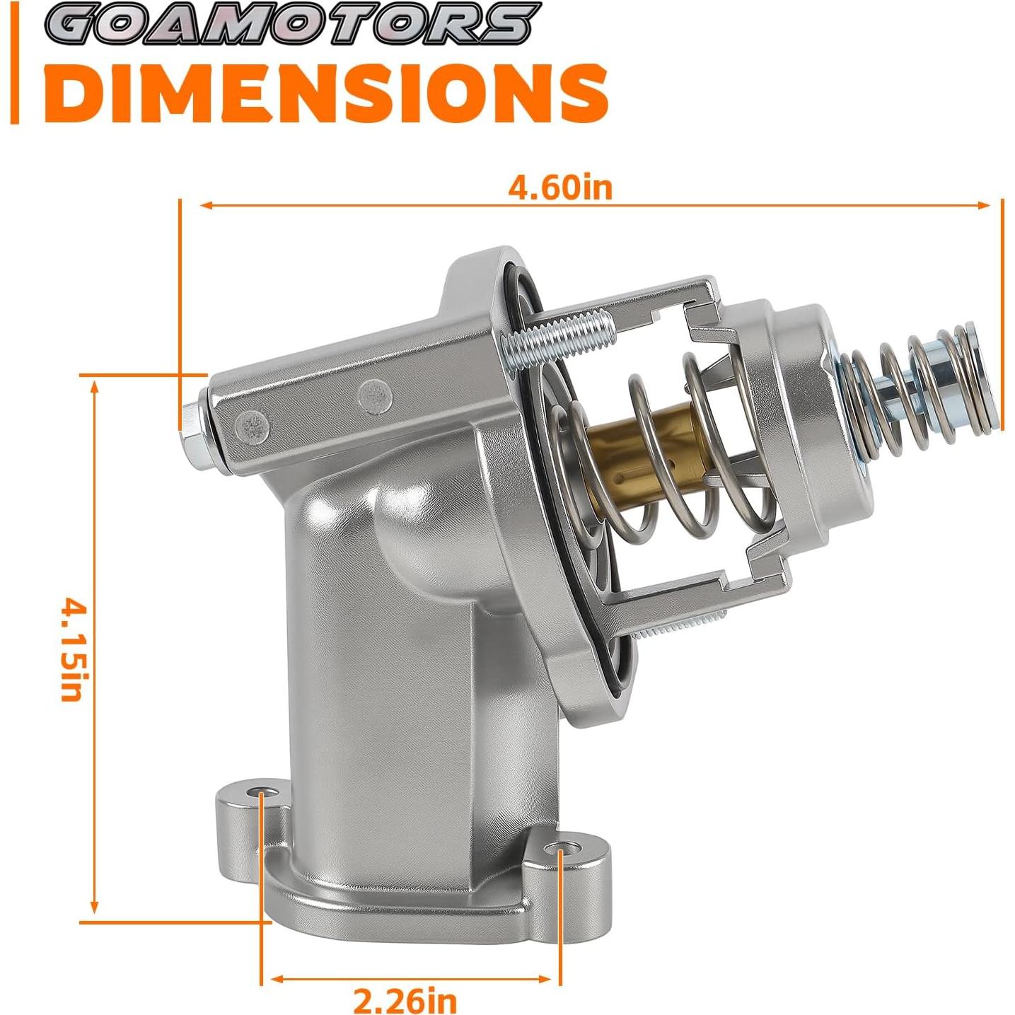 Termostato de Refrigerante GoaMotors 12678784 para Cadillac y Chevrolet