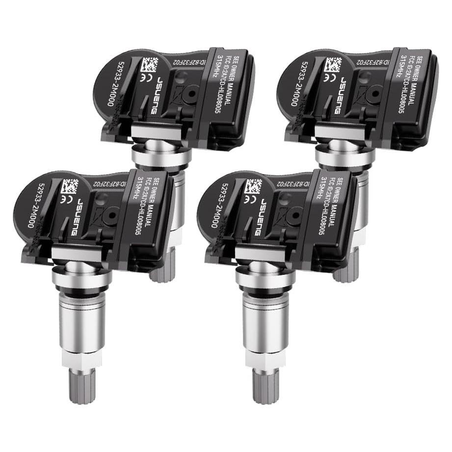 Sensor TPMS Jsueng para Hyundai y Kia - 4 Pack