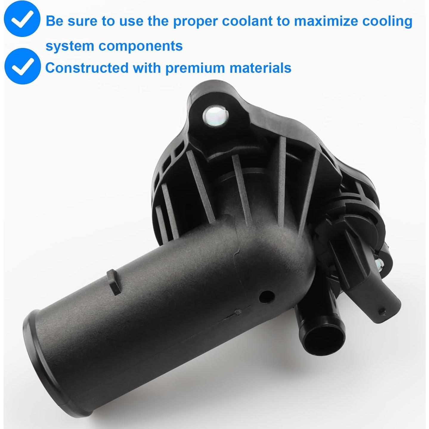 Conjunto Carcasa Termostato Allmotorparts 902-3113 Compatible Dodge Jeep Ram 3.6L