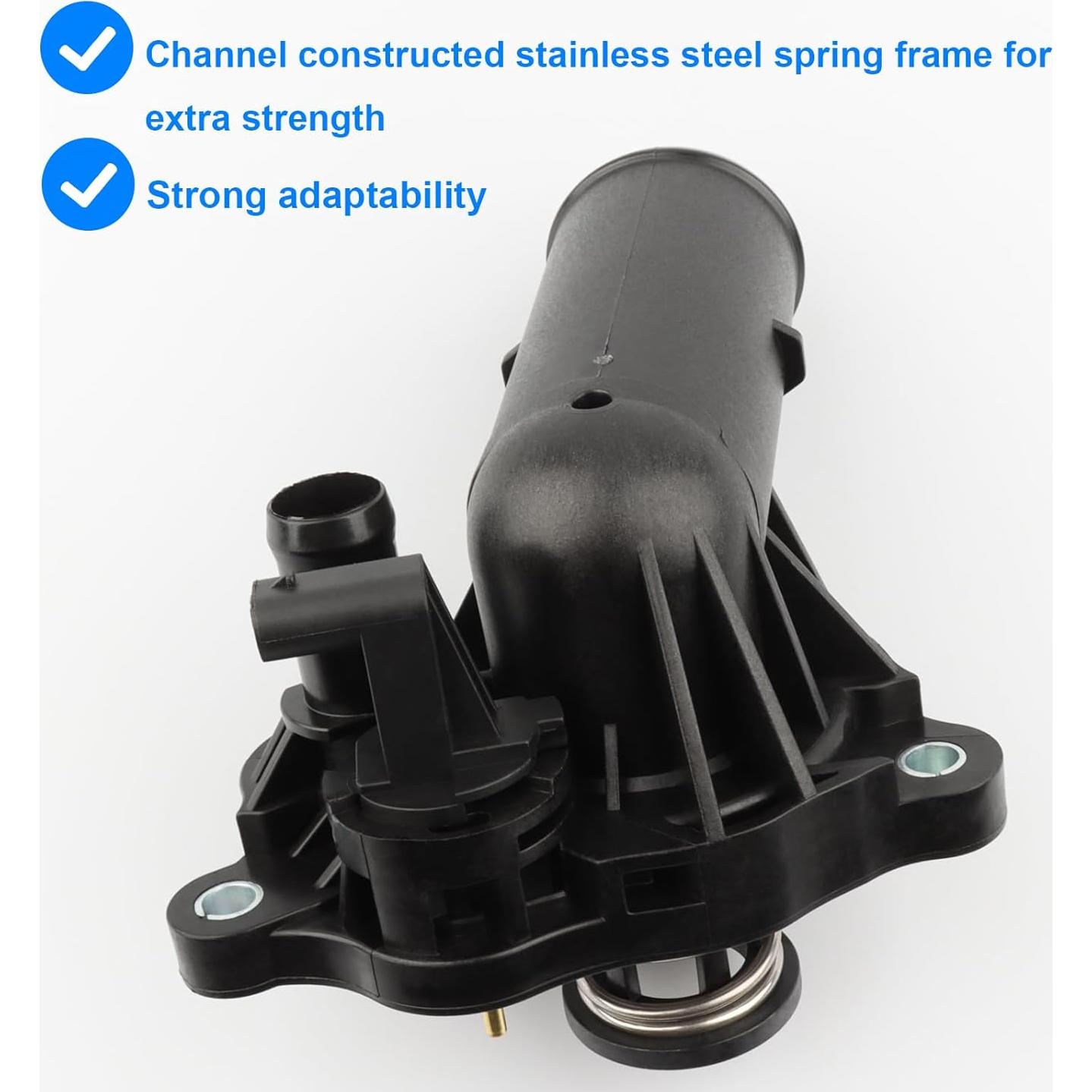 Conjunto Carcasa Termostato Allmotorparts 902-3113 Compatible Dodge Jeep Ram 3.6L