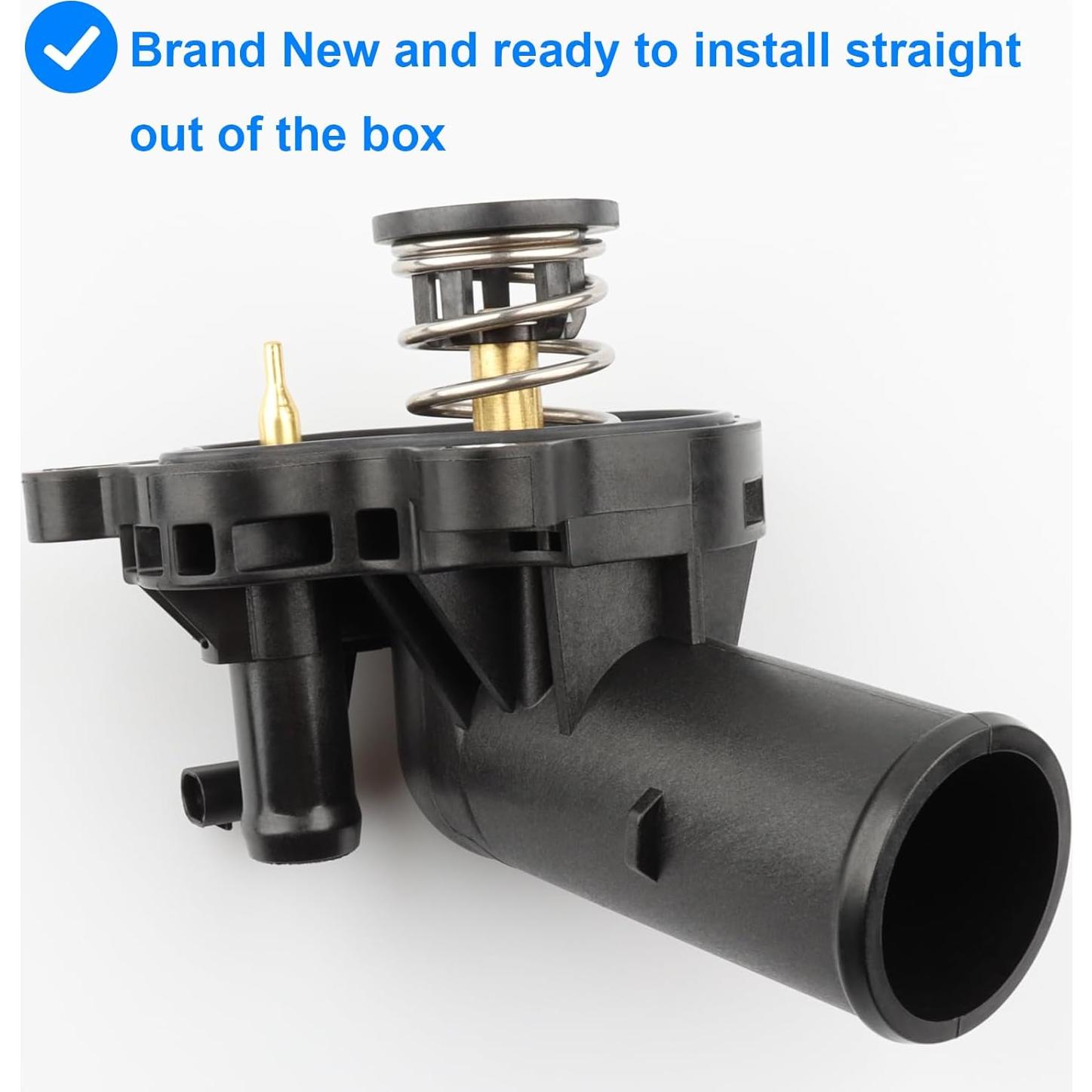 Conjunto Carcasa Termostato Allmotorparts 902-3113 Compatible Dodge Jeep Ram 3.6L