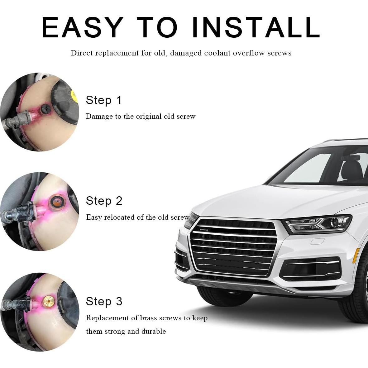 Tornillo de Purga de Refrigerante FSTURIOS M6x1.0 Dorado