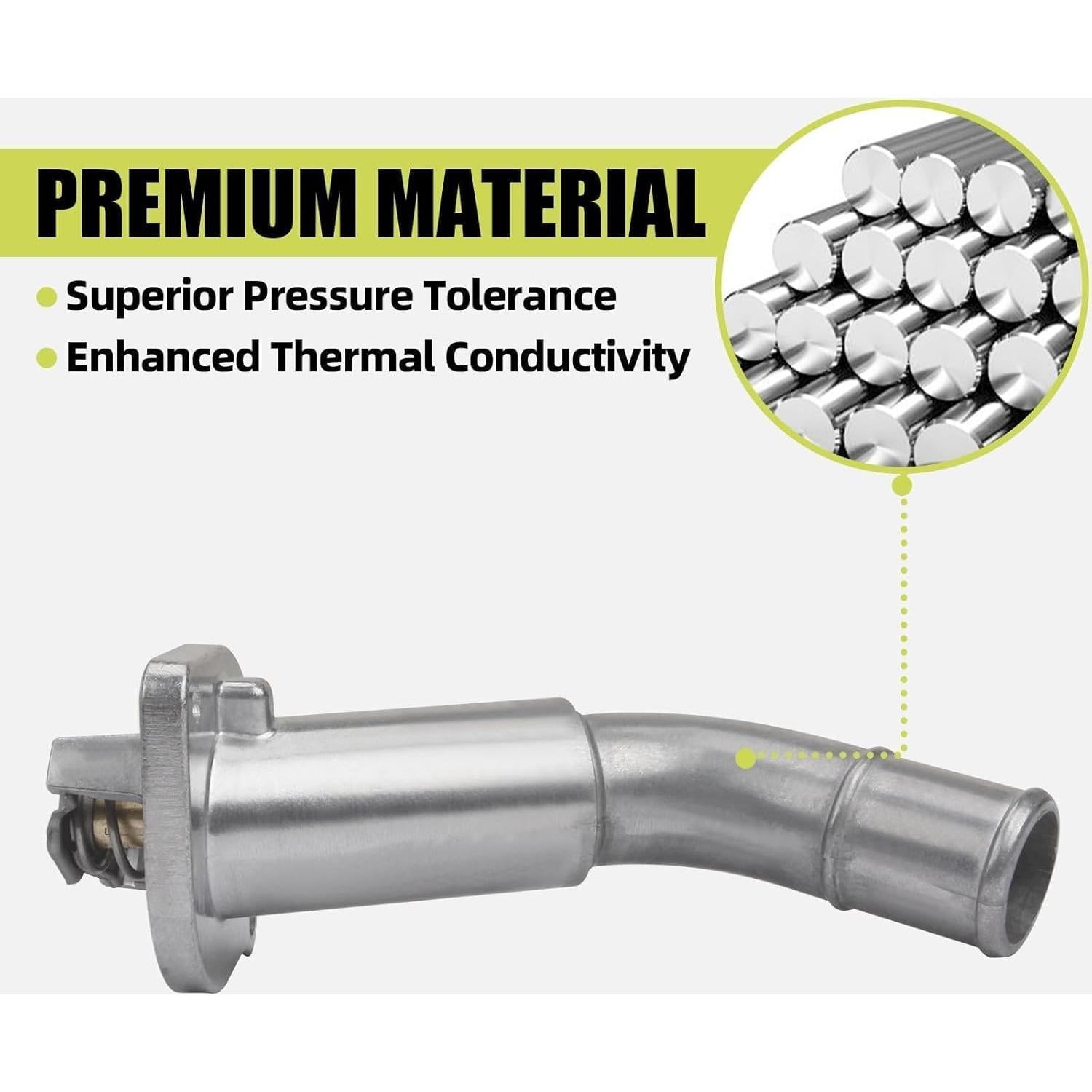 Conjunto Termostato Refrigerante Mocar7 4.2L L6 Compatible GMC/Isuzu