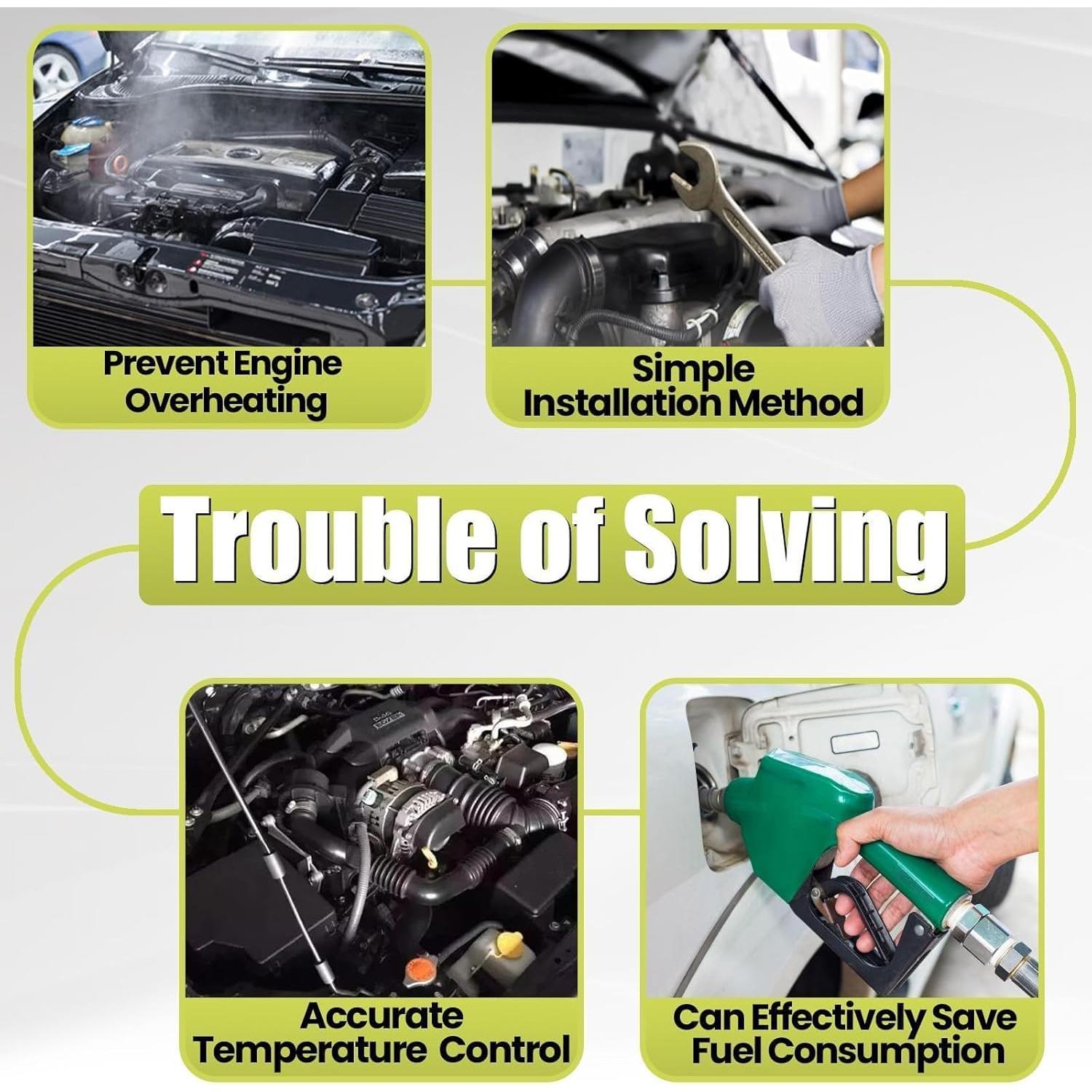 Conjunto Termostato Refrigerante Mocar7 4.2L L6 Compatible GMC/Isuzu